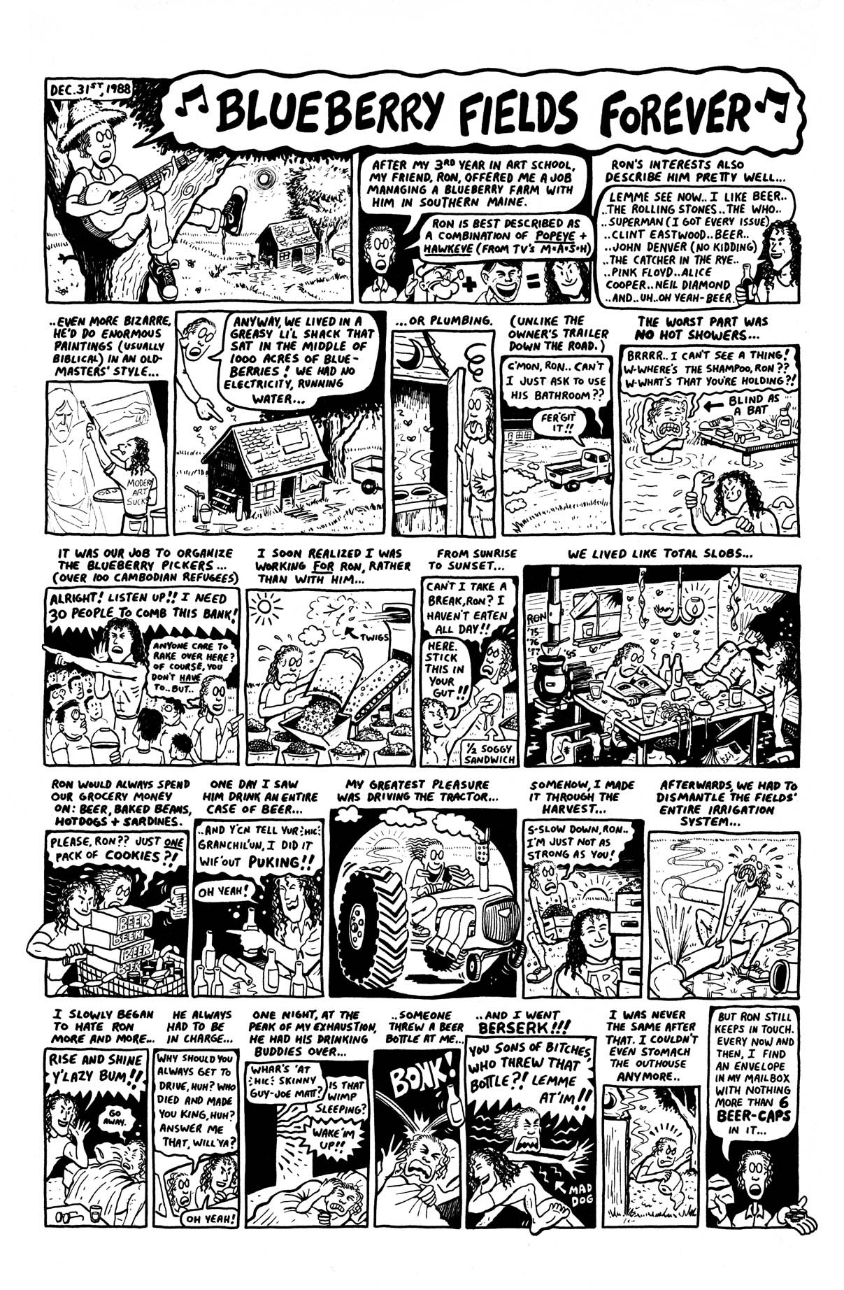 Read online Peepshow: The Cartoon Diary of Joe Matt comic -  Issue # Full - 28