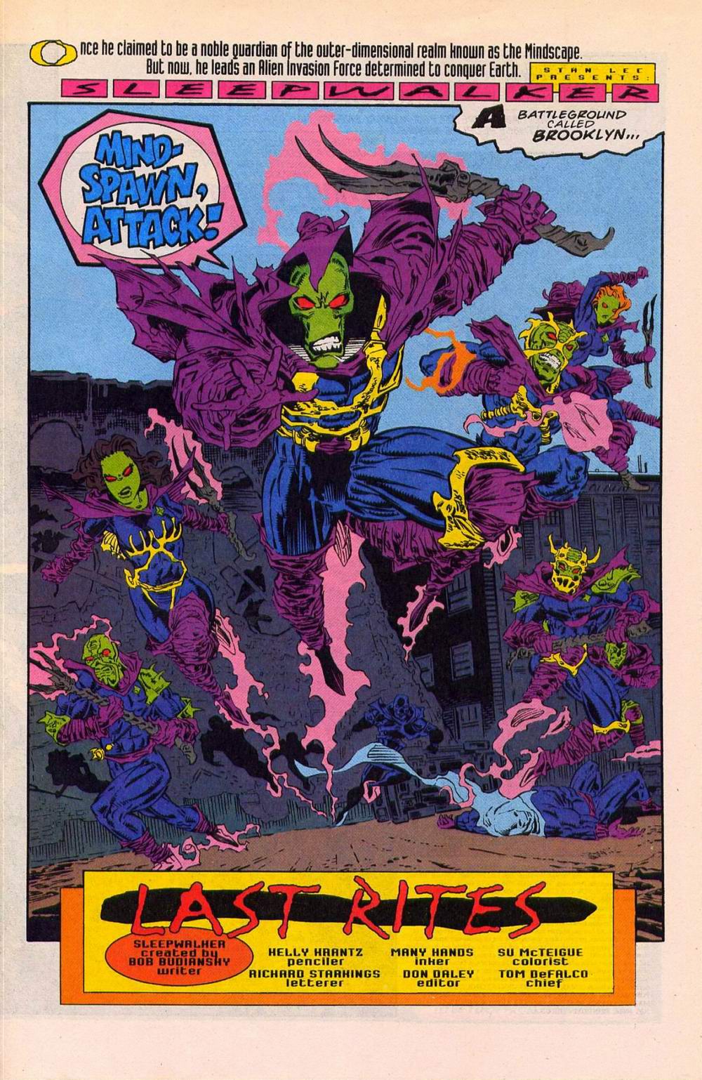 Read online Sleepwalker comic -  Issue #27 - 2