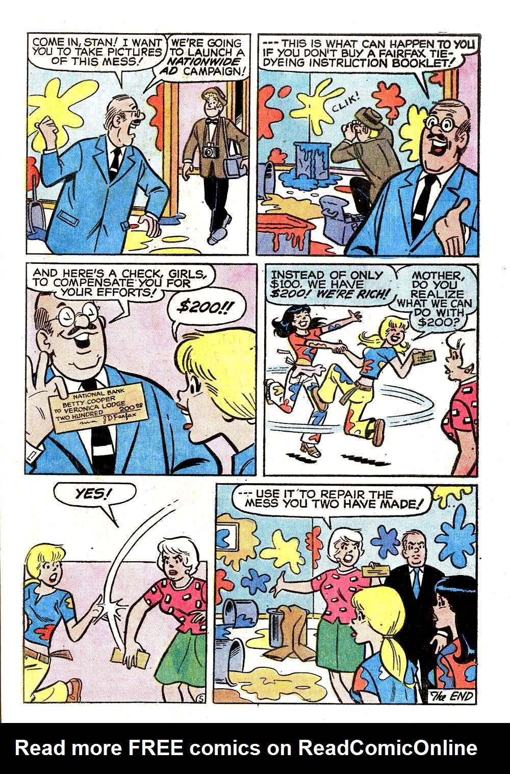 Read online Archie's Girls Betty and Veronica comic -  Issue #193 - 33