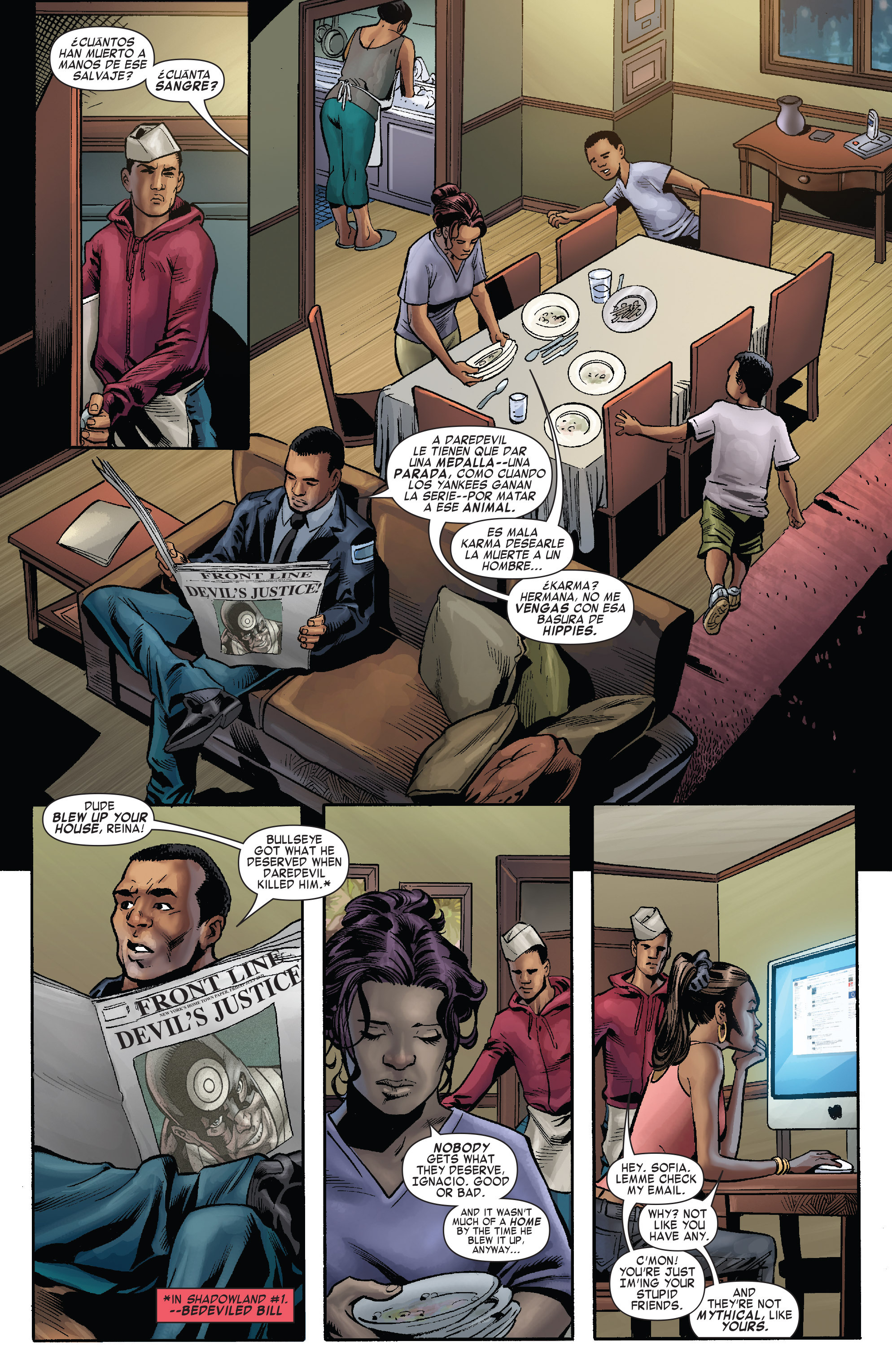 Read online Shadowland: Power Man comic -  Issue #1 - 14