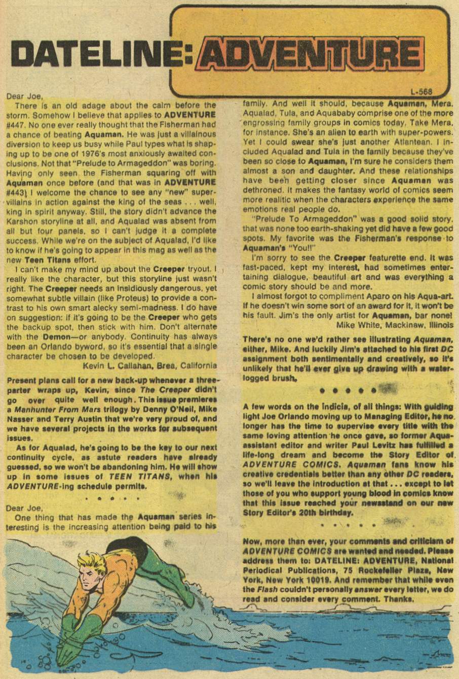 Read online Adventure Comics (1938) comic -  Issue #449 - 33