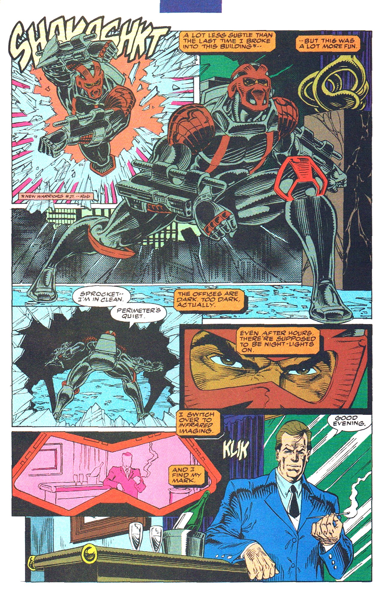 Read online Night Thrasher: Four Control comic -  Issue #2 - 28