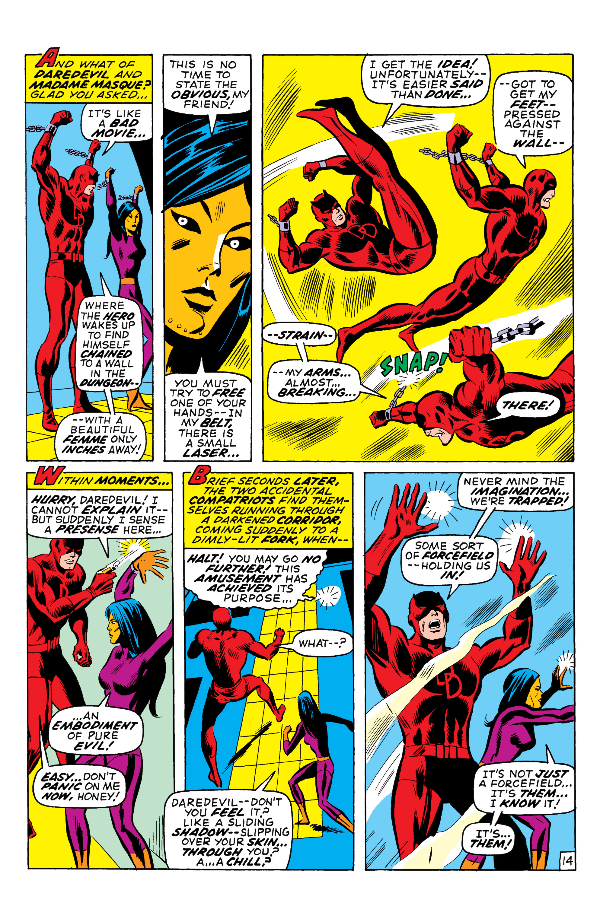 Read online Marvel Masterworks: Daredevil comic -  Issue # TPB 7 (Part 2) - 100