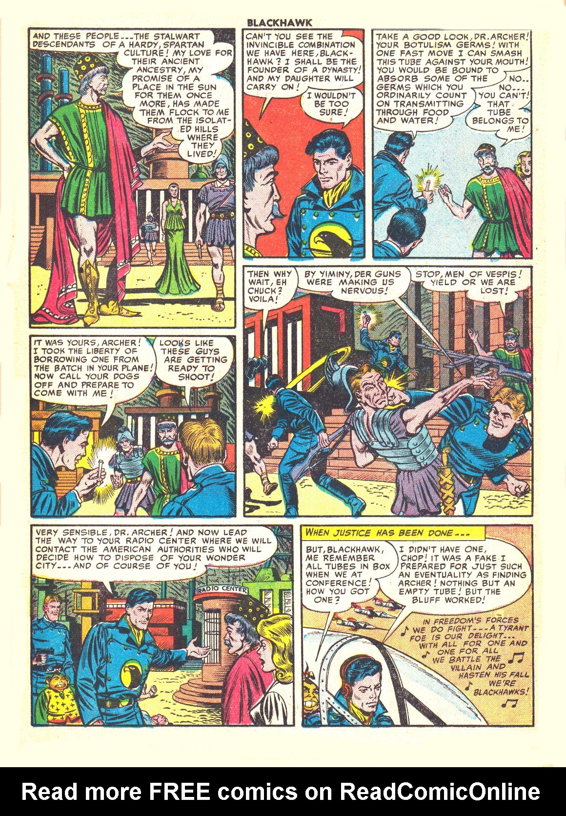 Read online Blackhawk (1957) comic -  Issue #44 - 34