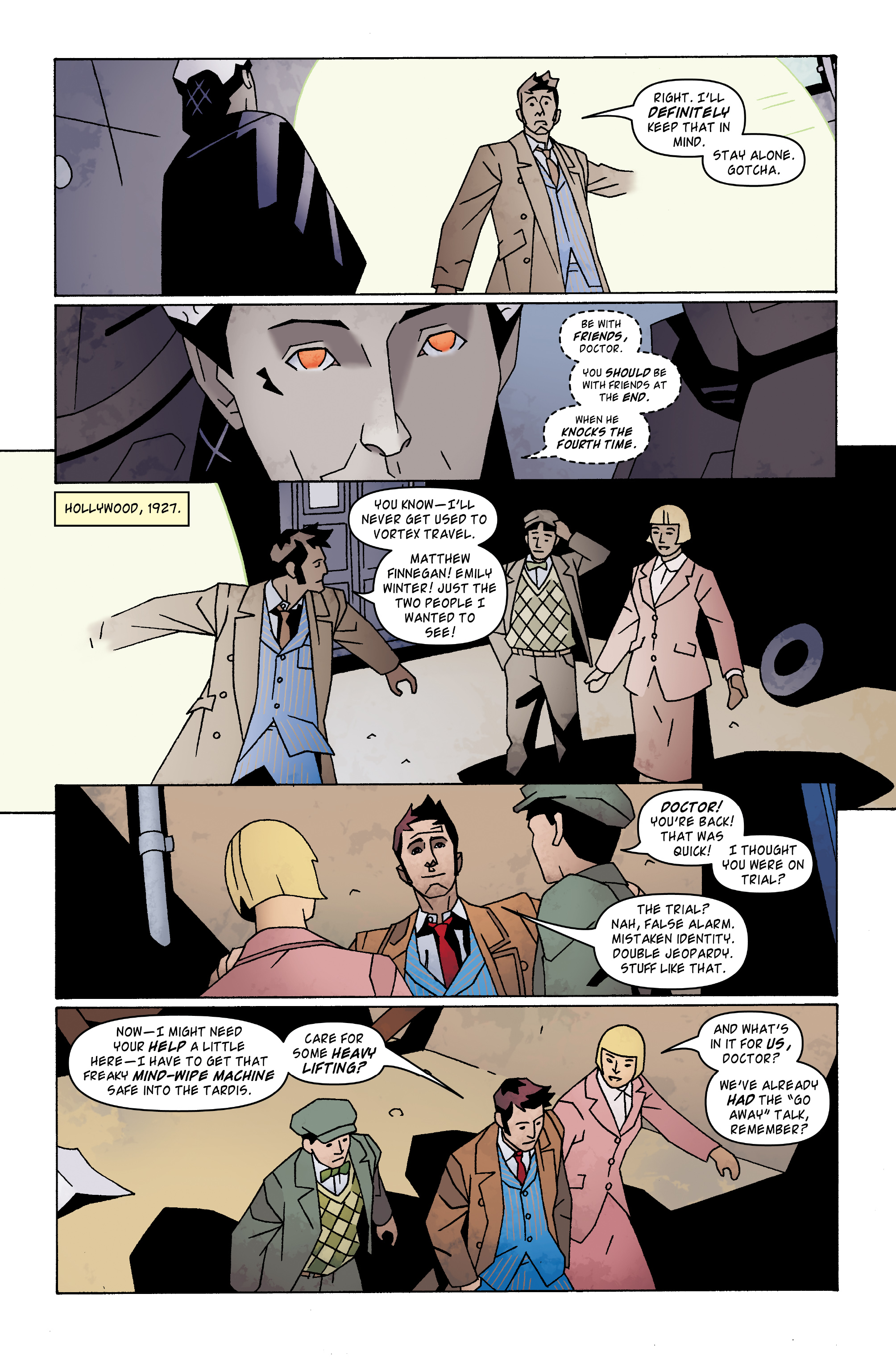 Read online Doctor Who: The Tenth Doctor Archives comic -  Issue #24 - 21