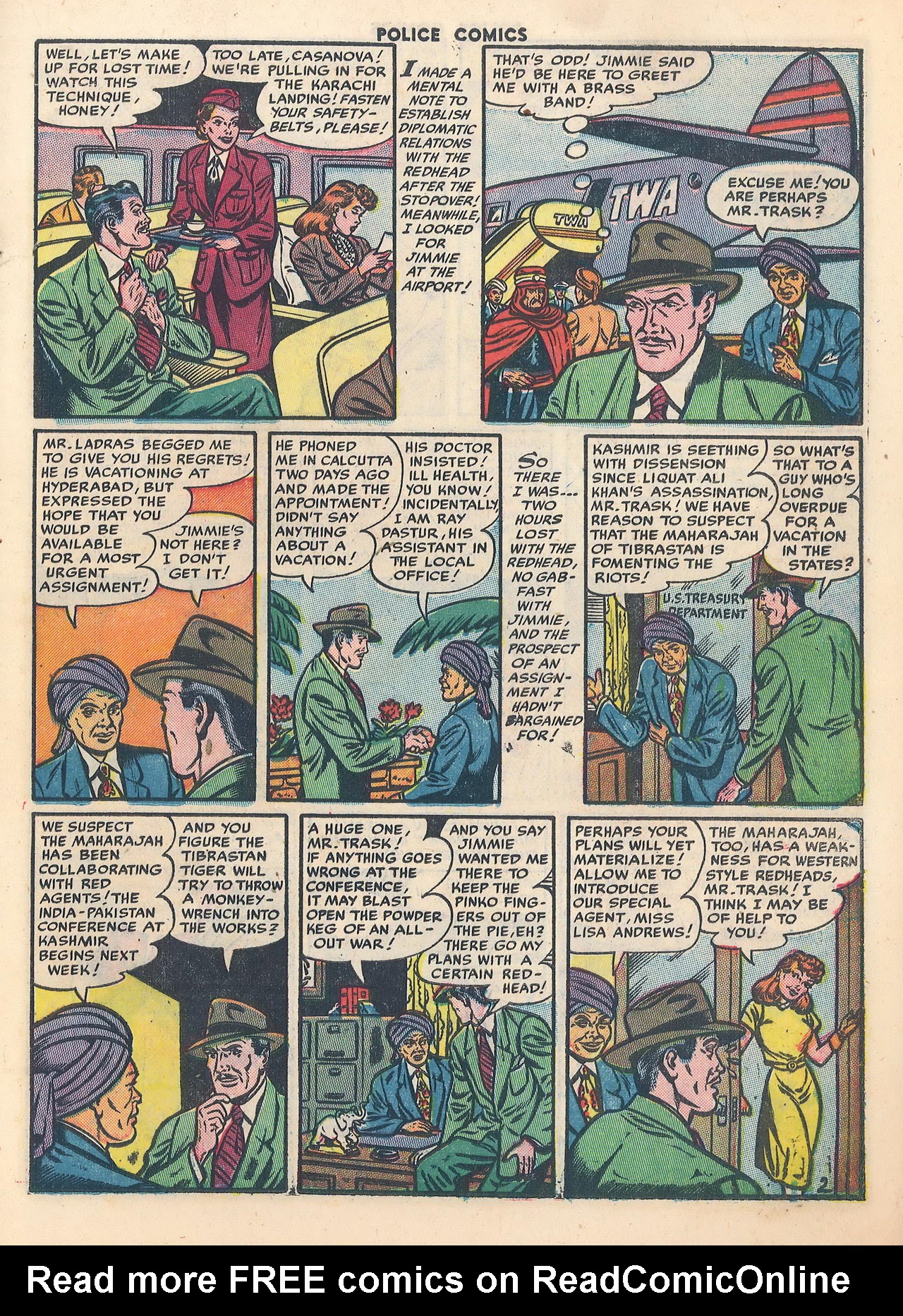 Read online Police Comics comic -  Issue #118 - 19