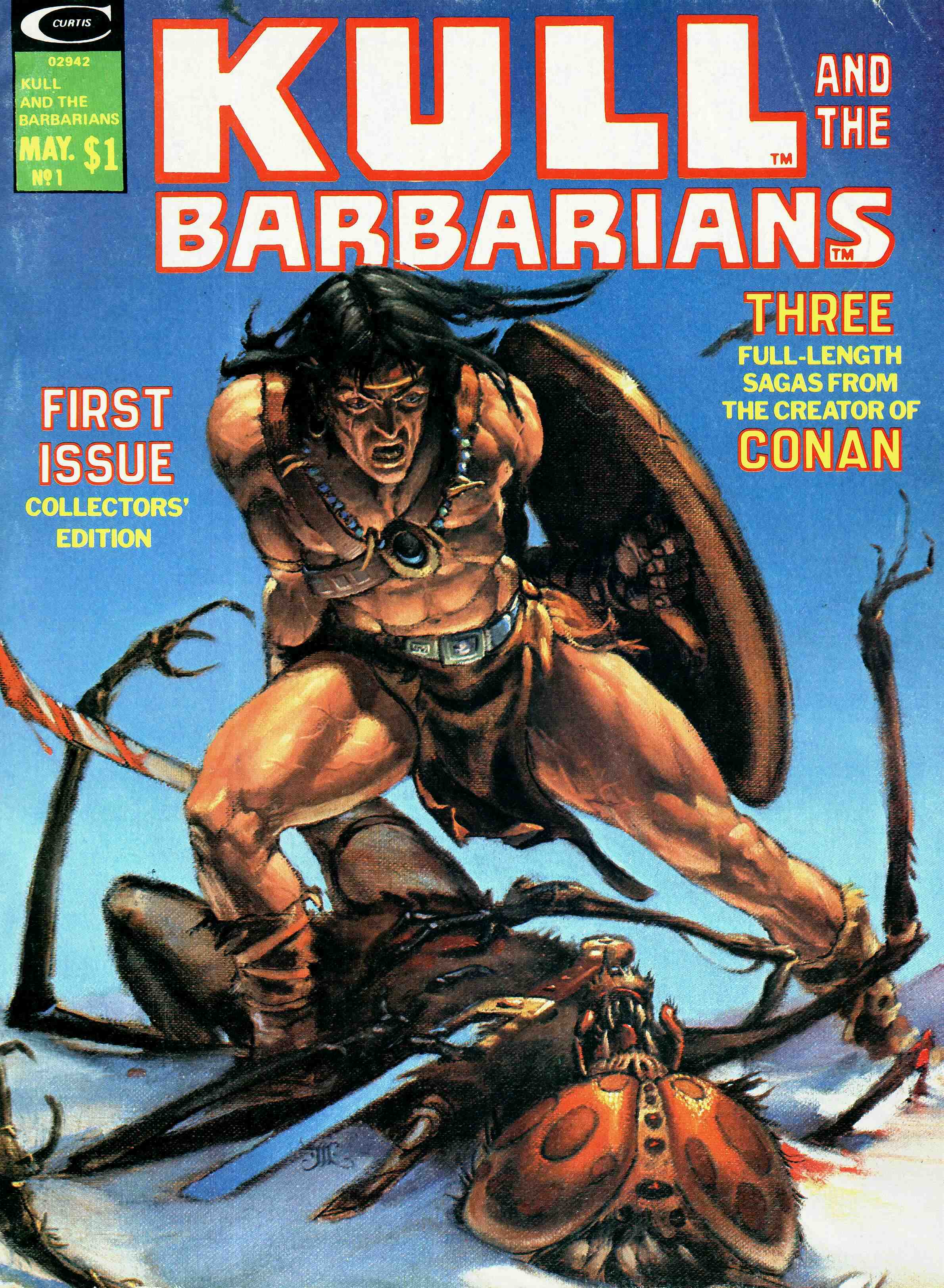 Read online Kull and the Barbarians comic -  Issue #1 - 1