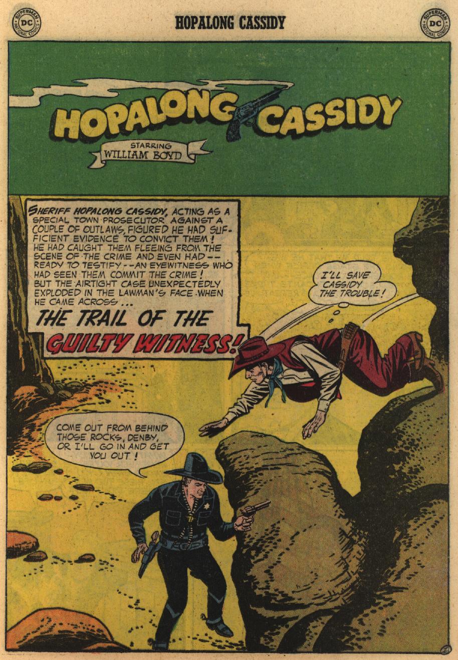 Read online Hopalong Cassidy comic -  Issue #114 - 13