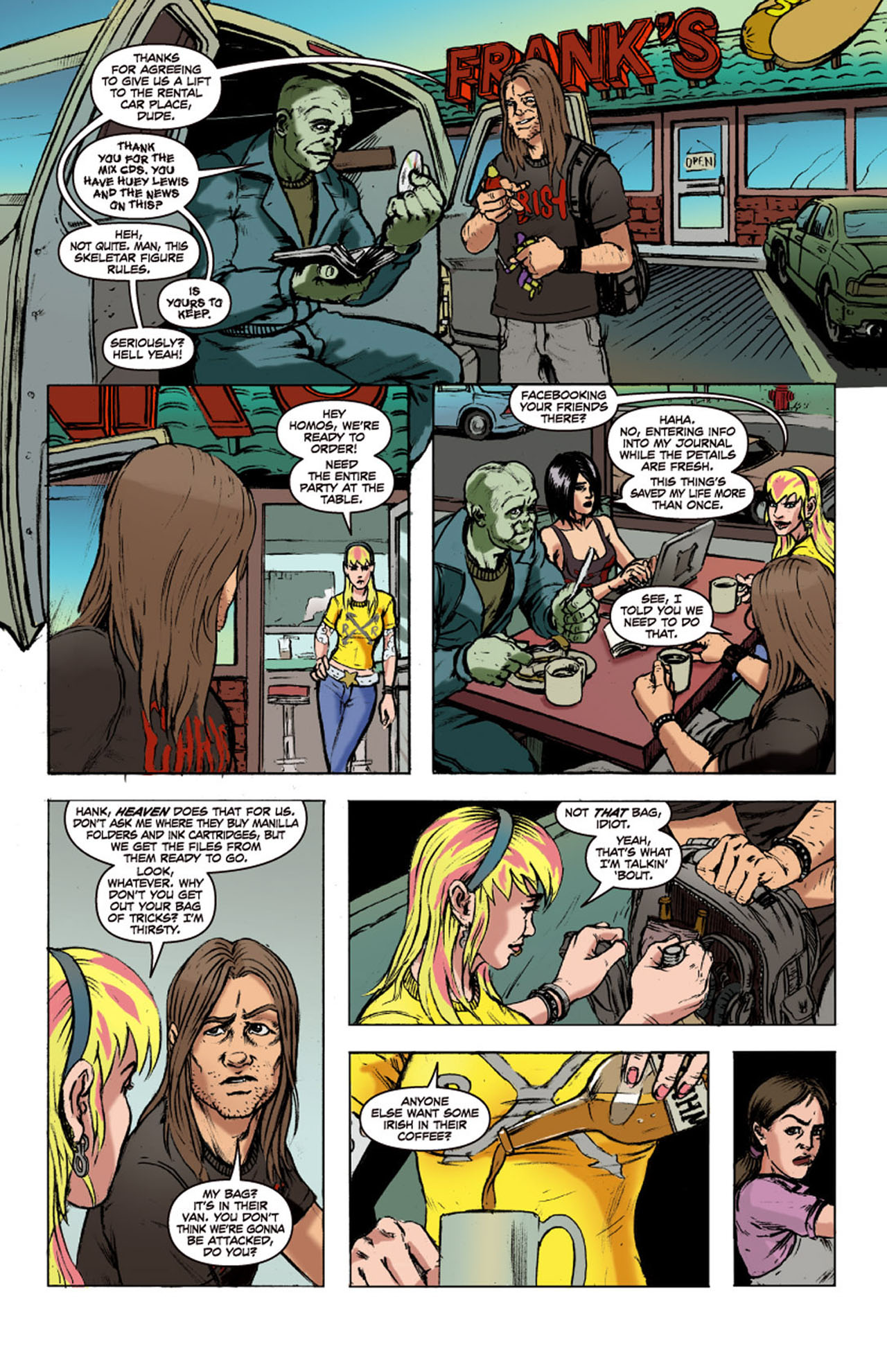 Read online Hack/Slash & Mercy Sparx: A Slice of Hell comic -  Issue #2 - 19