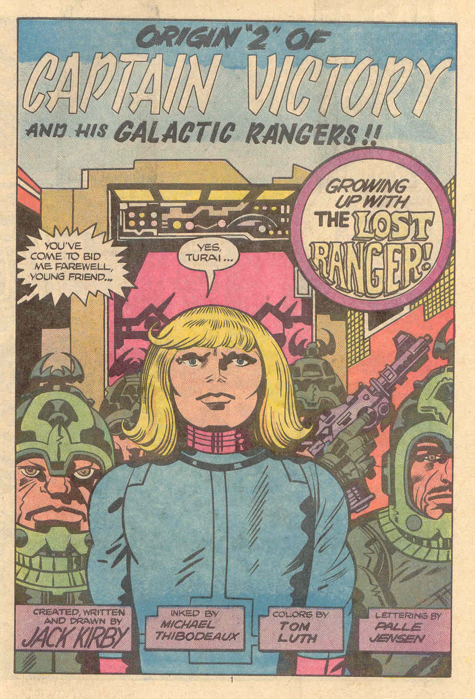 Read online Captain Victory and the Galactic Rangers (1981) comic -  Issue #12 - 3