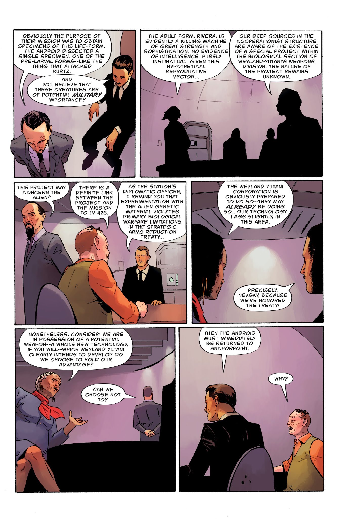 Read online William Gibson's Alien 3 comic -  Issue #2 - 13