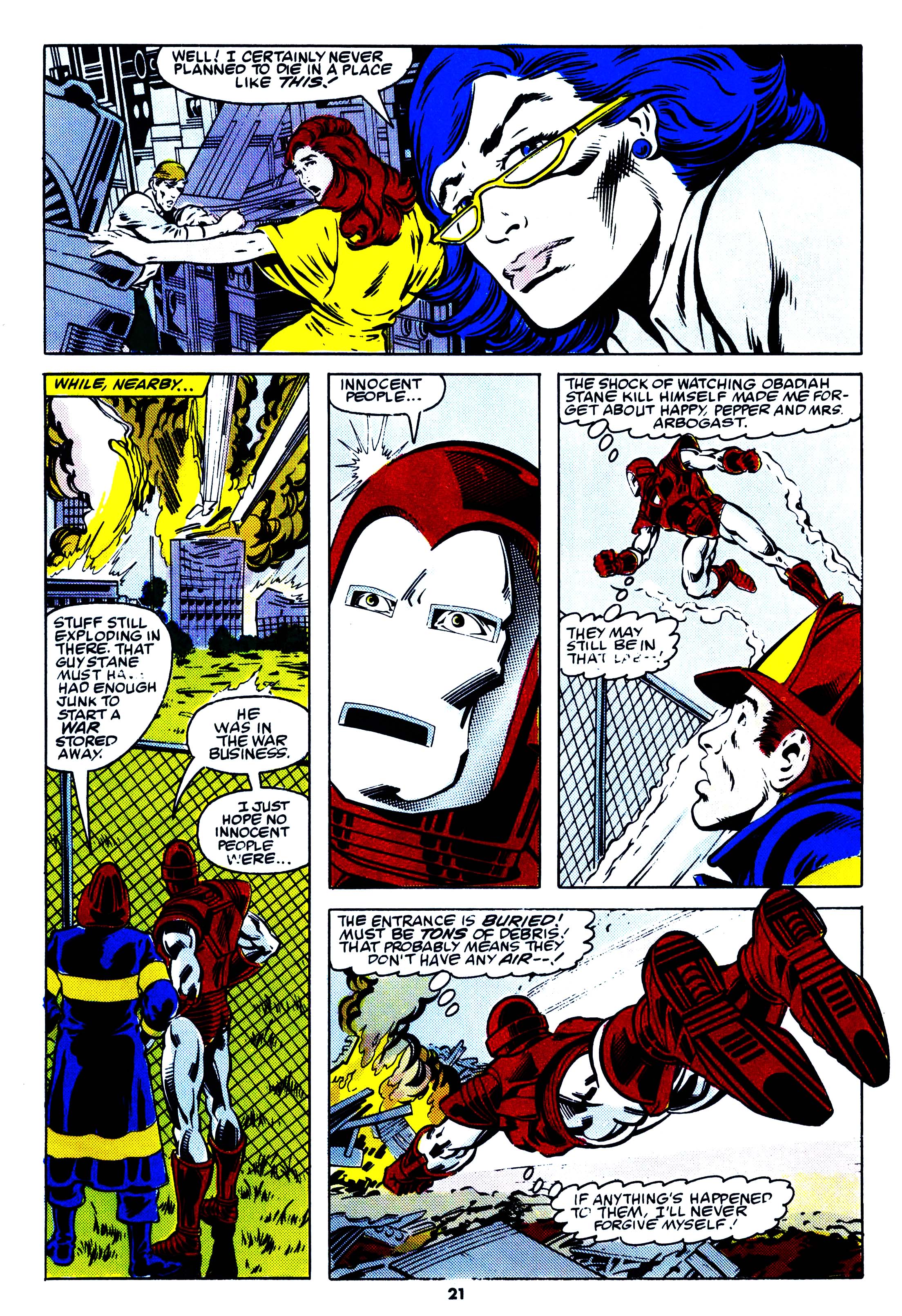 Read online Secret Wars (1985) comic -  Issue #53 - 21
