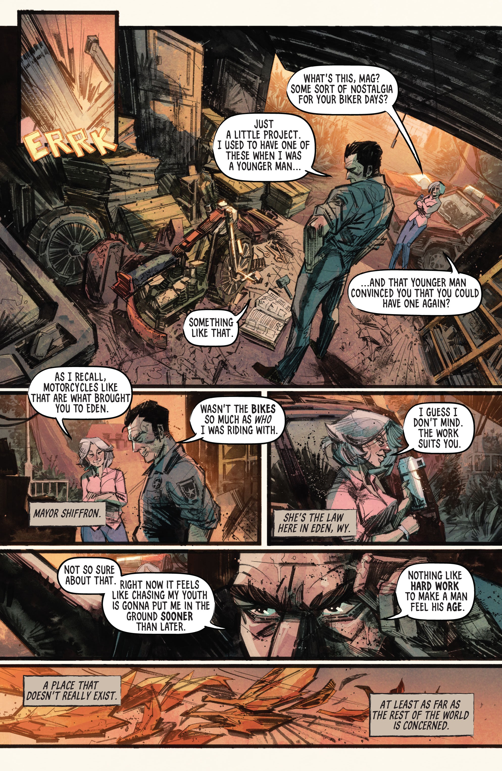 Read online Postal: Night Shift (One-Shot) comic -  Issue # Full - 4
