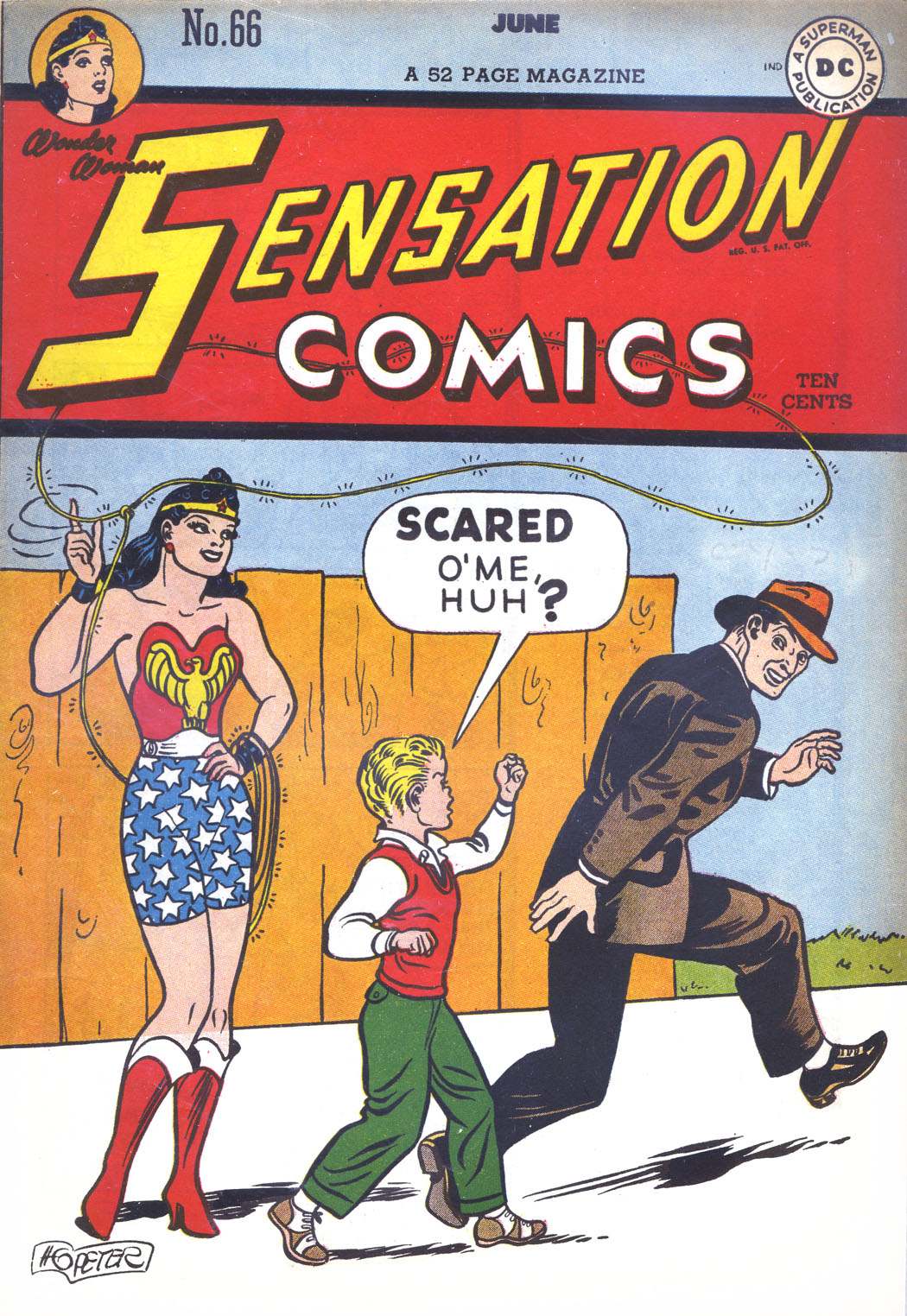 Read online Sensation (Mystery) Comics comic -  Issue #66 - 1