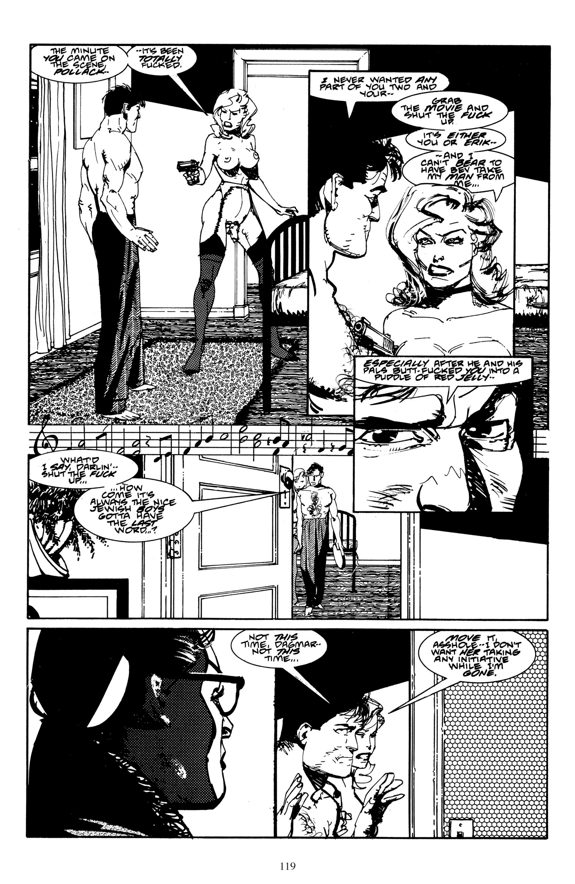 Read online Black Kiss comic -  Issue # TPB - 120