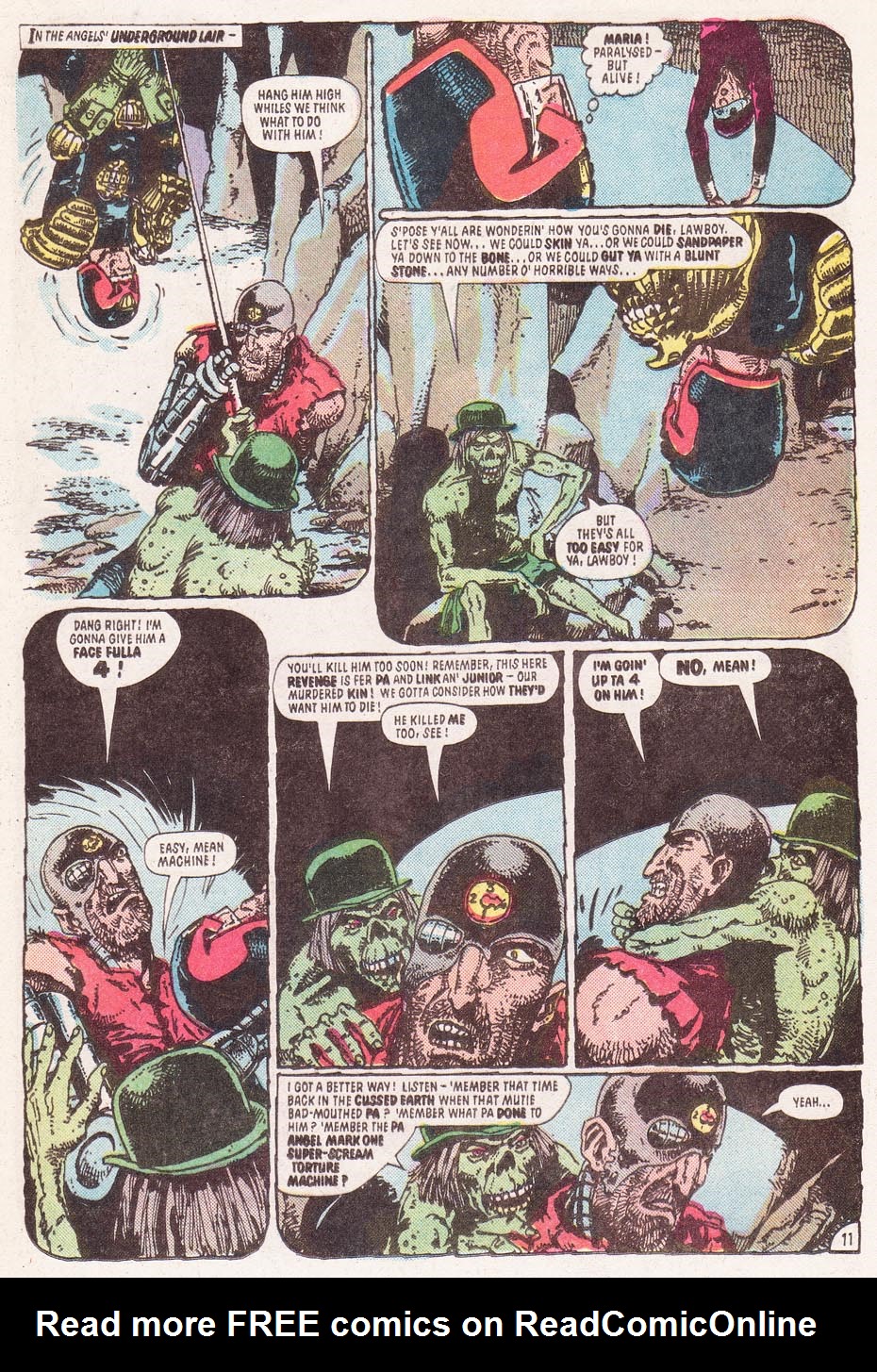 Read online Judge Dredd (1983) comic -  Issue #32 - 11