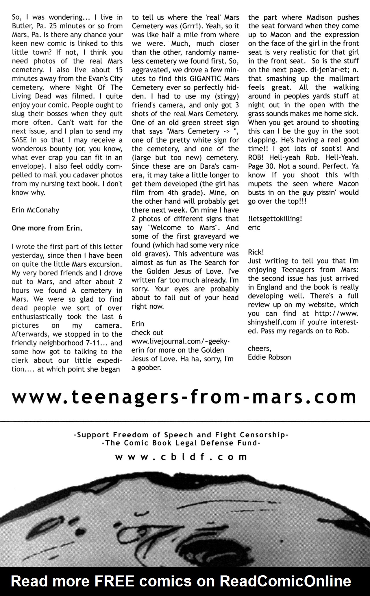 Read online Teenagers From Mars comic -  Issue #3 - 31