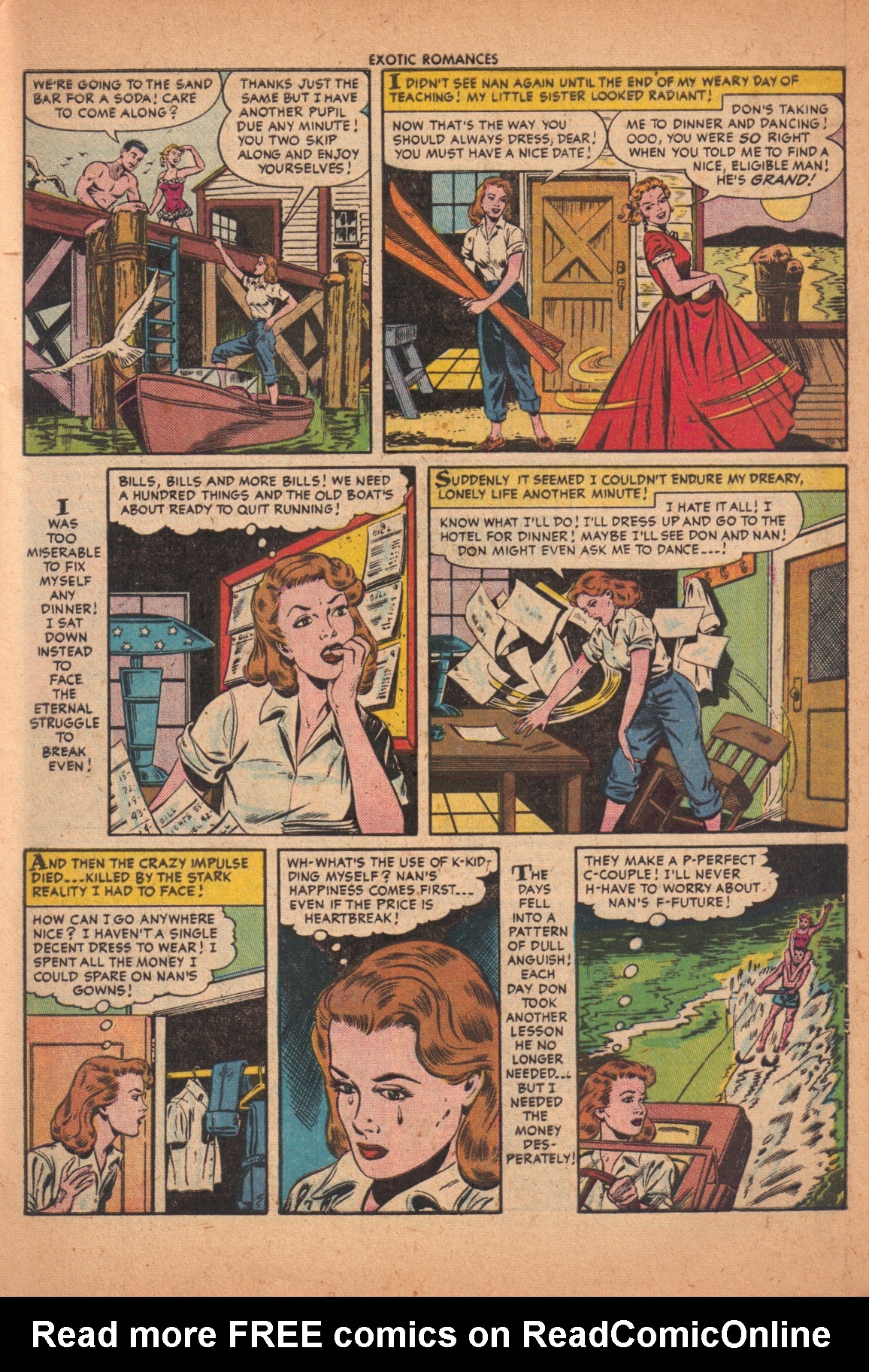 Read online Exotic Romances comic -  Issue #25 - 9