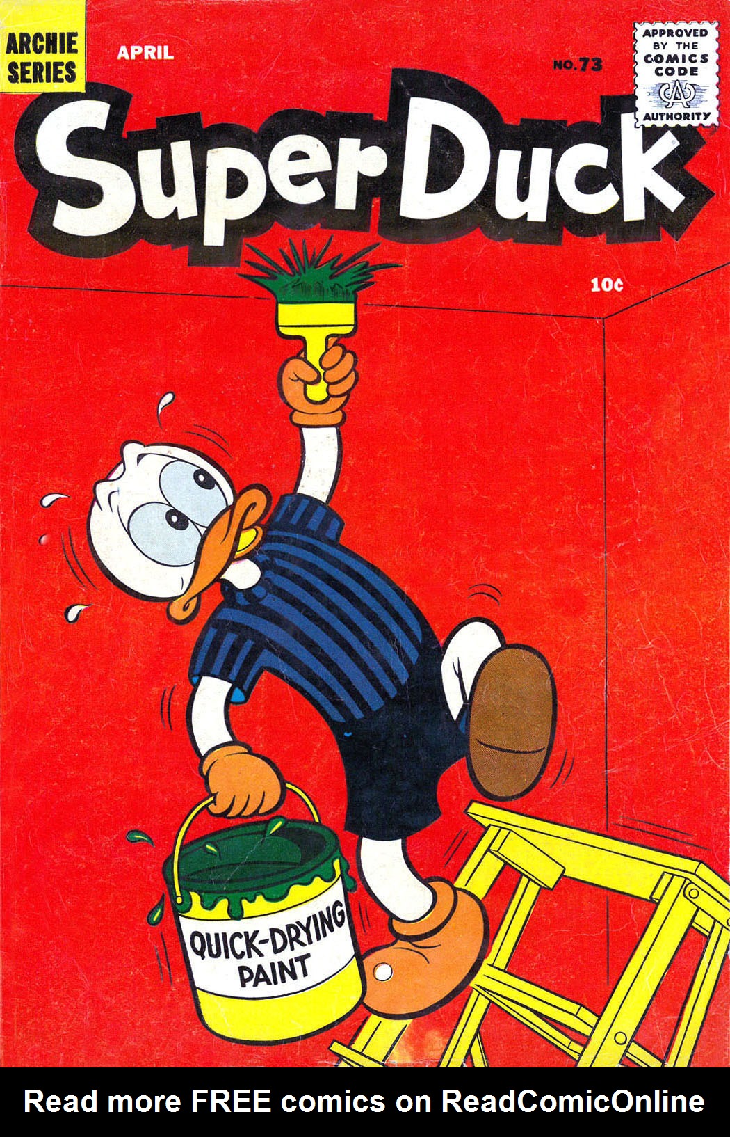 Read online Super Duck Comics comic -  Issue #73 - 1
