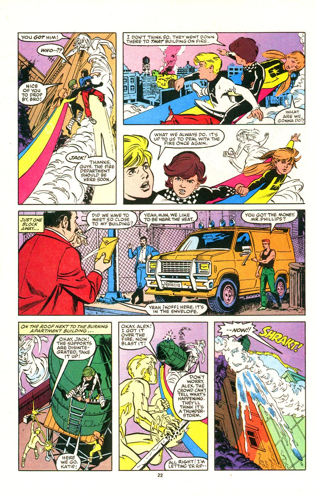 Read online Power Pack (1984) comic -  Issue #41 - 24