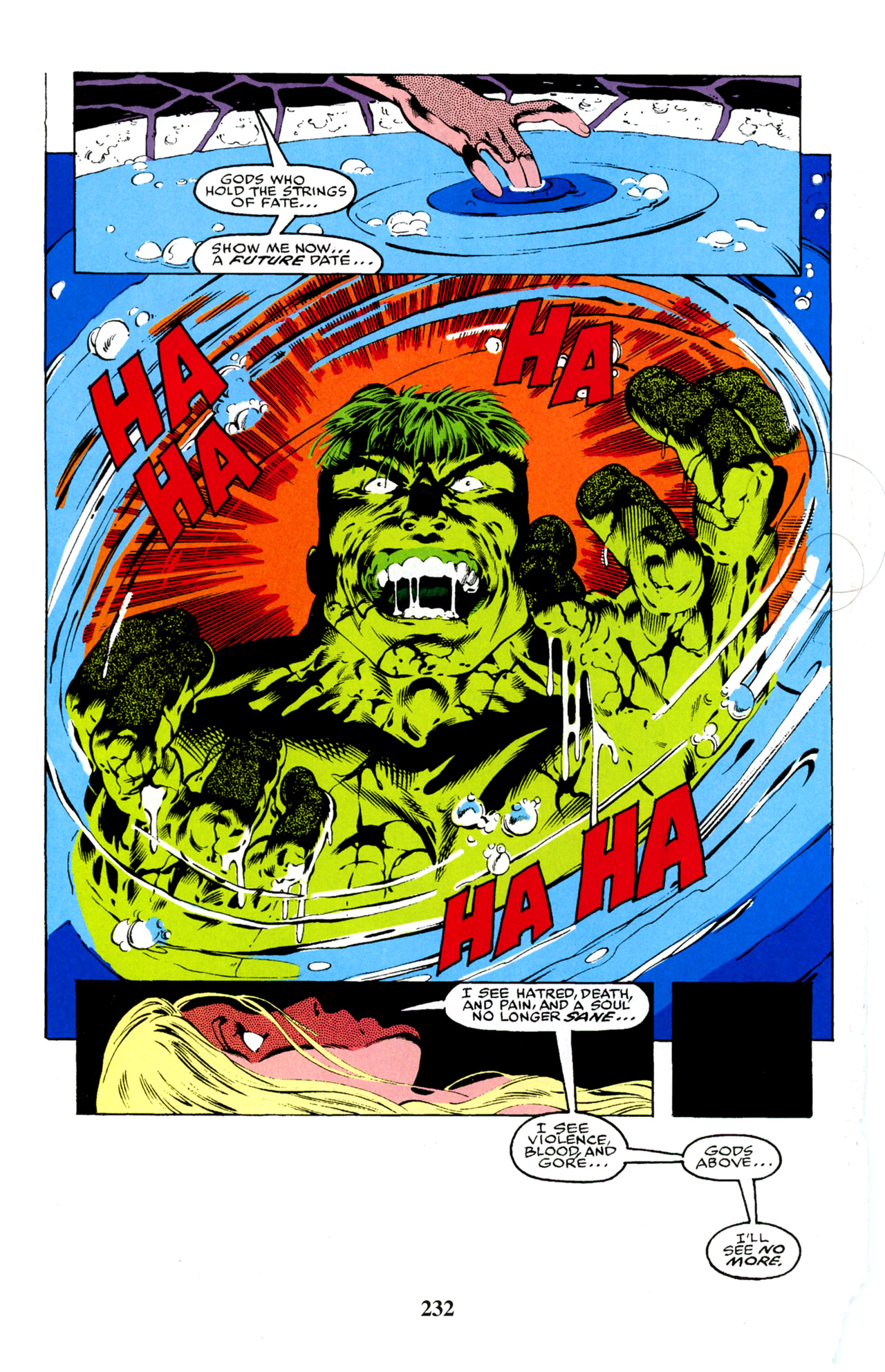 Read online Hulk Visionaries: Peter David comic -  Issue # TPB 6 - 231