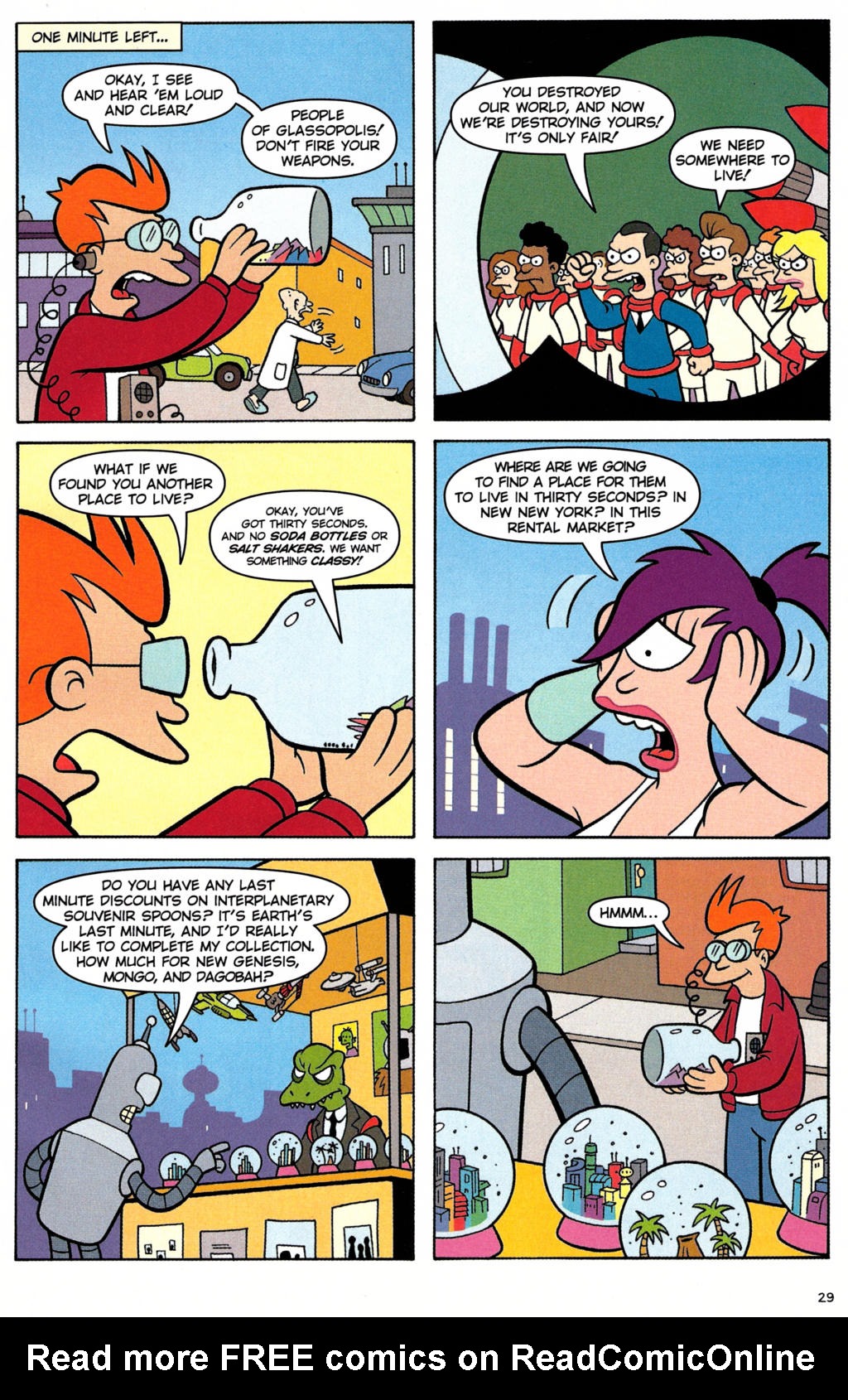 Read online Futurama Comics comic -  Issue #29 - 24
