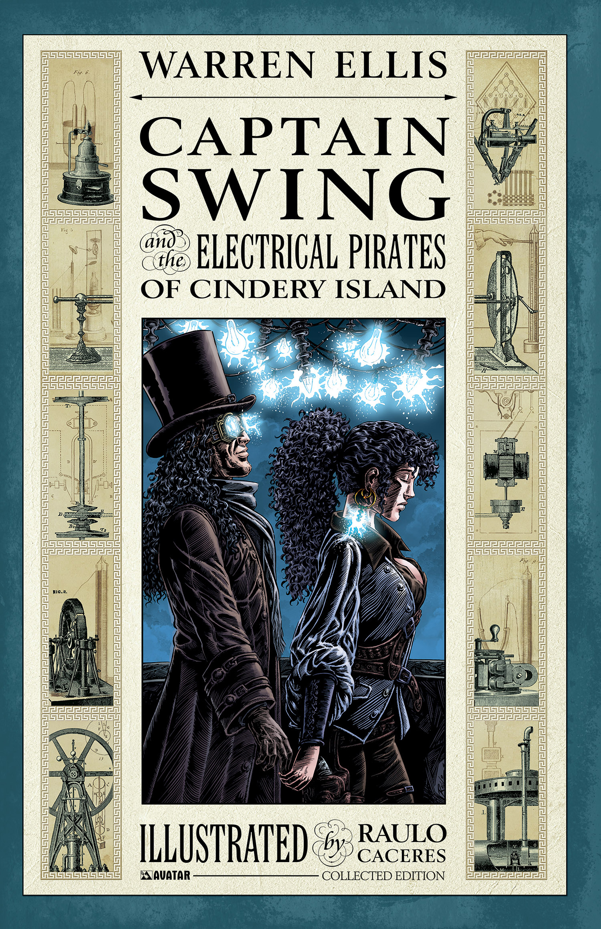 Read online Captain Swing and the Electrical Pirates of Cindery Island comic -  Issue #1 - 1
