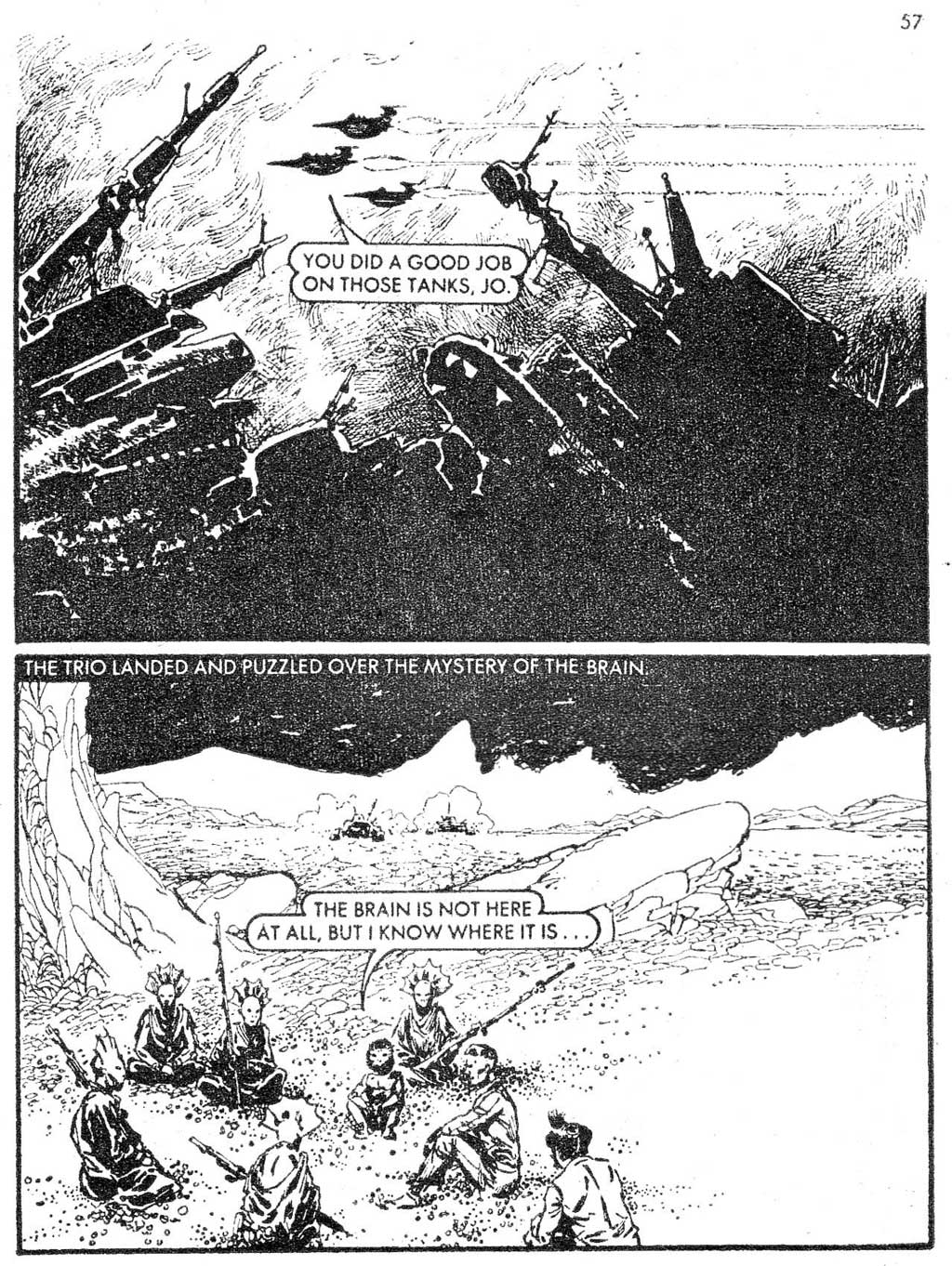 Read online Starblazer comic -  Issue #16 - 57