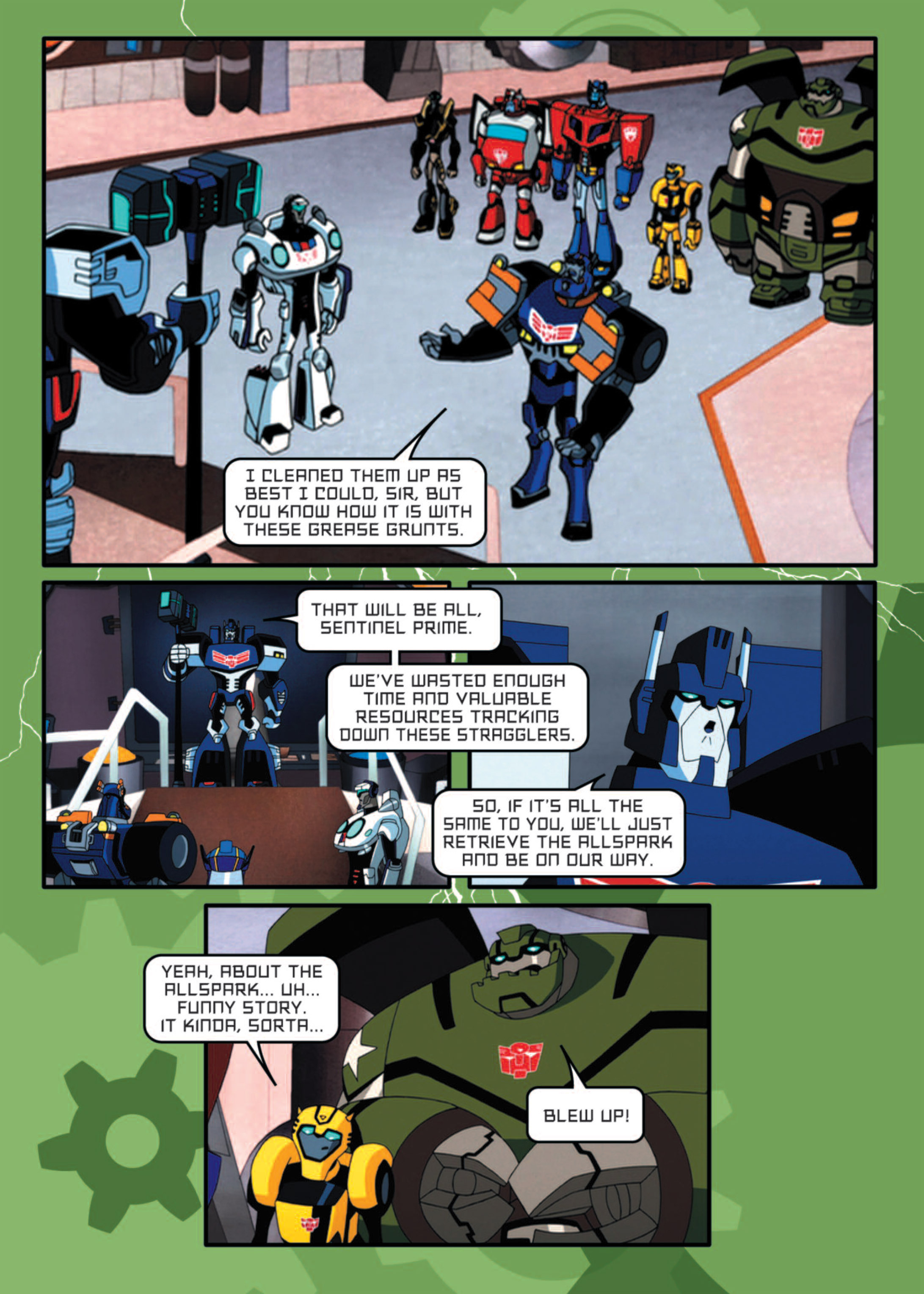 Read online Transformers Animated comic -  Issue #8 - 28