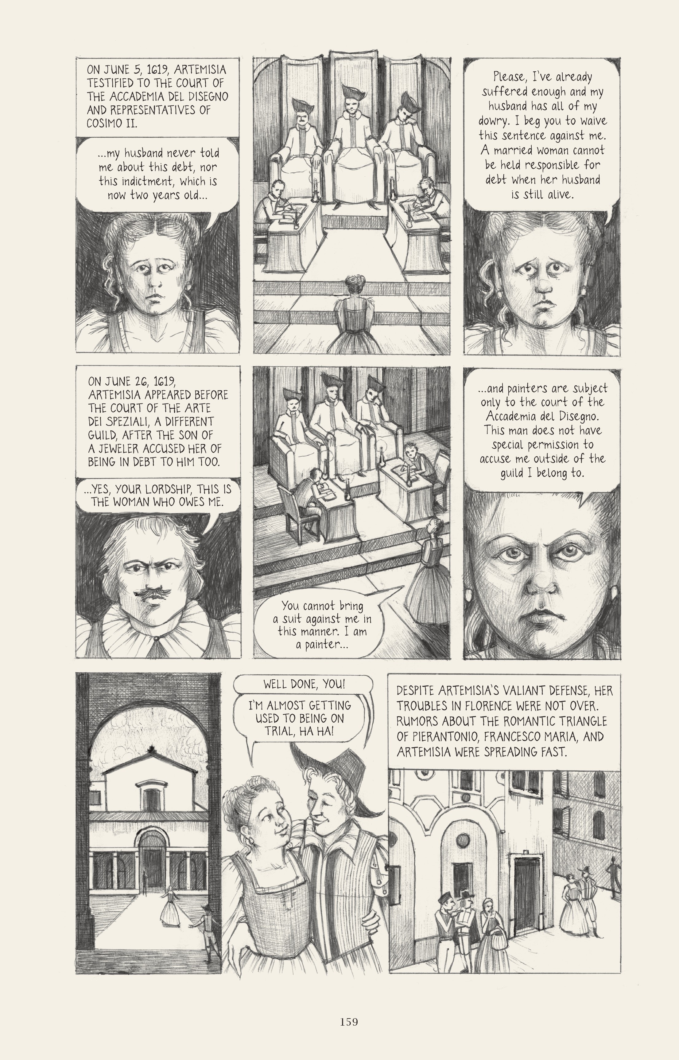Read online I Know What I Am: The Life and Times of Artemisia Gentileschi comic -  Issue # TPB (Part 2) - 66