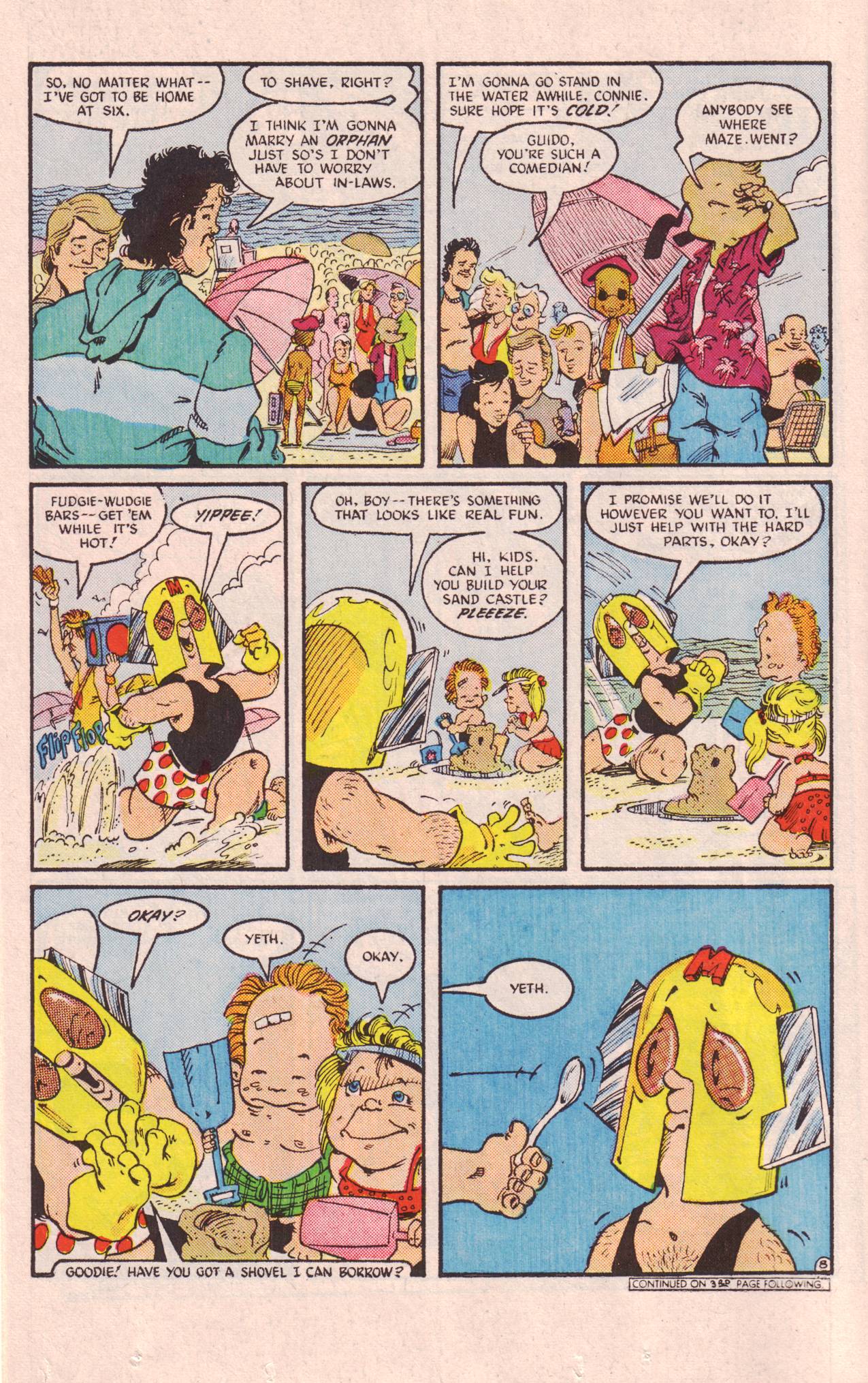 Read online 'Mazing Man comic -  Issue #11 - 9
