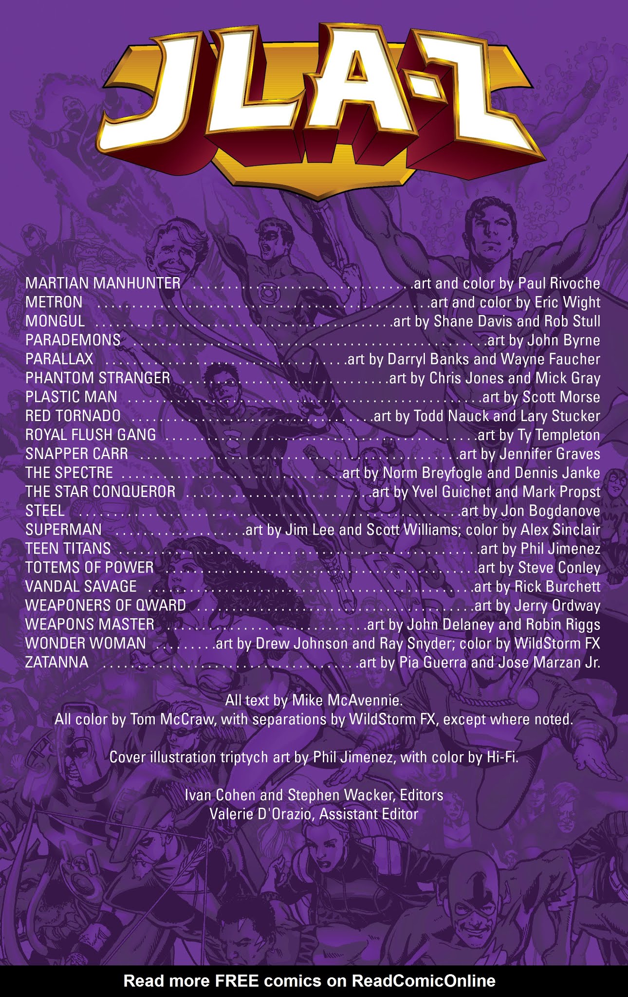 Read online JLA-Z comic -  Issue #3 - 2