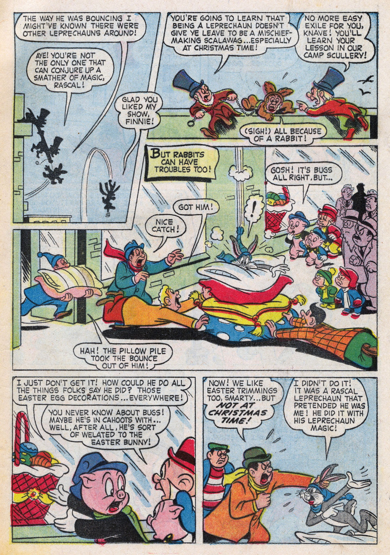 Read online Bugs Bunny's Christmas Funnies comic -  Issue # TPB 9 - 17