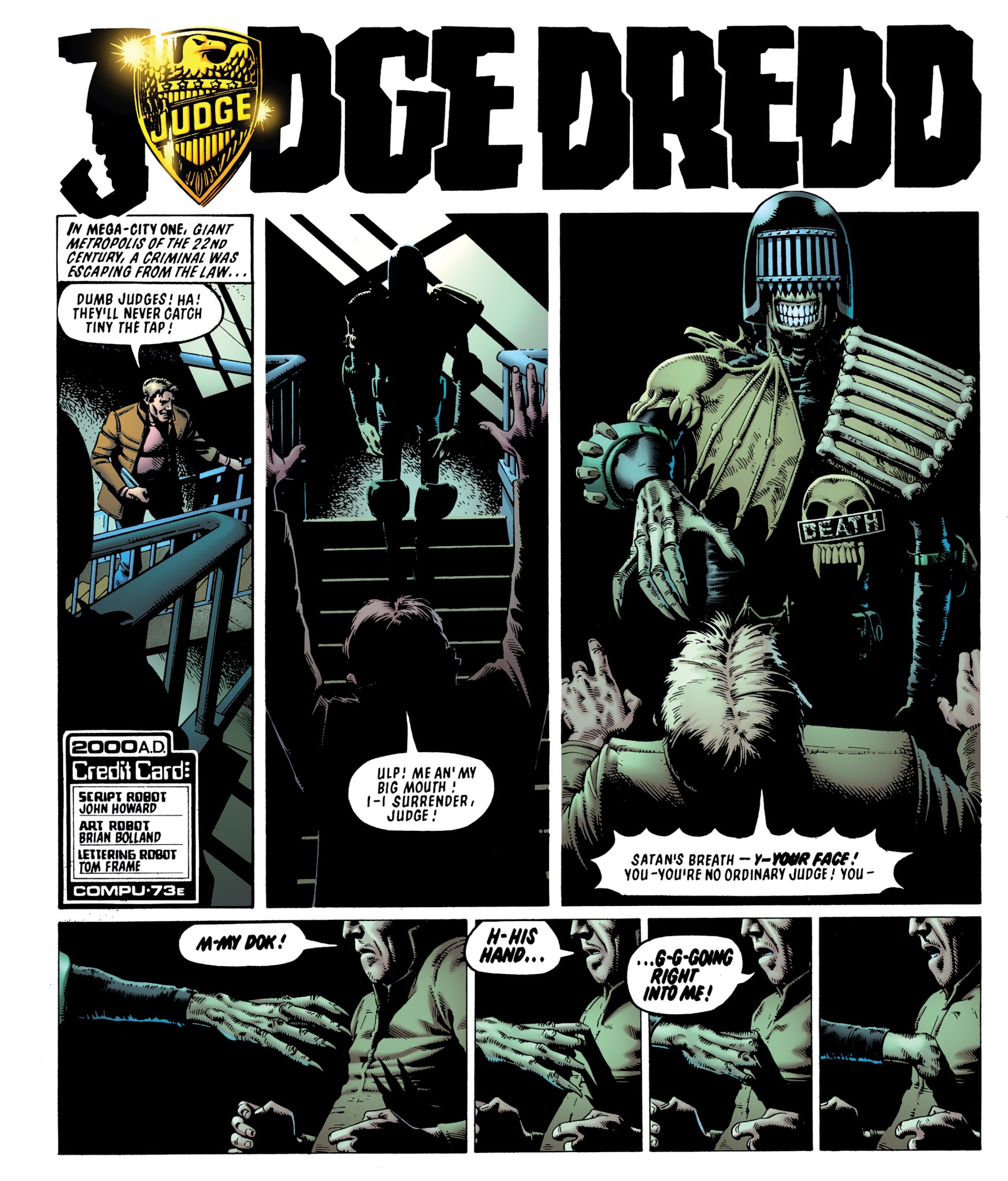 Read online Judge Dredd Classics: The Dark Judges comic -  Issue # TPB - 6