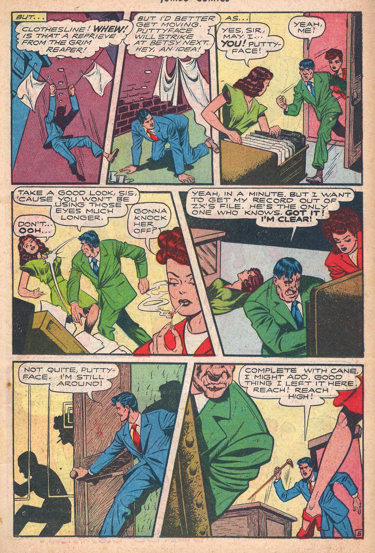 Read online Jumbo Comics comic -  Issue #96 - 17
