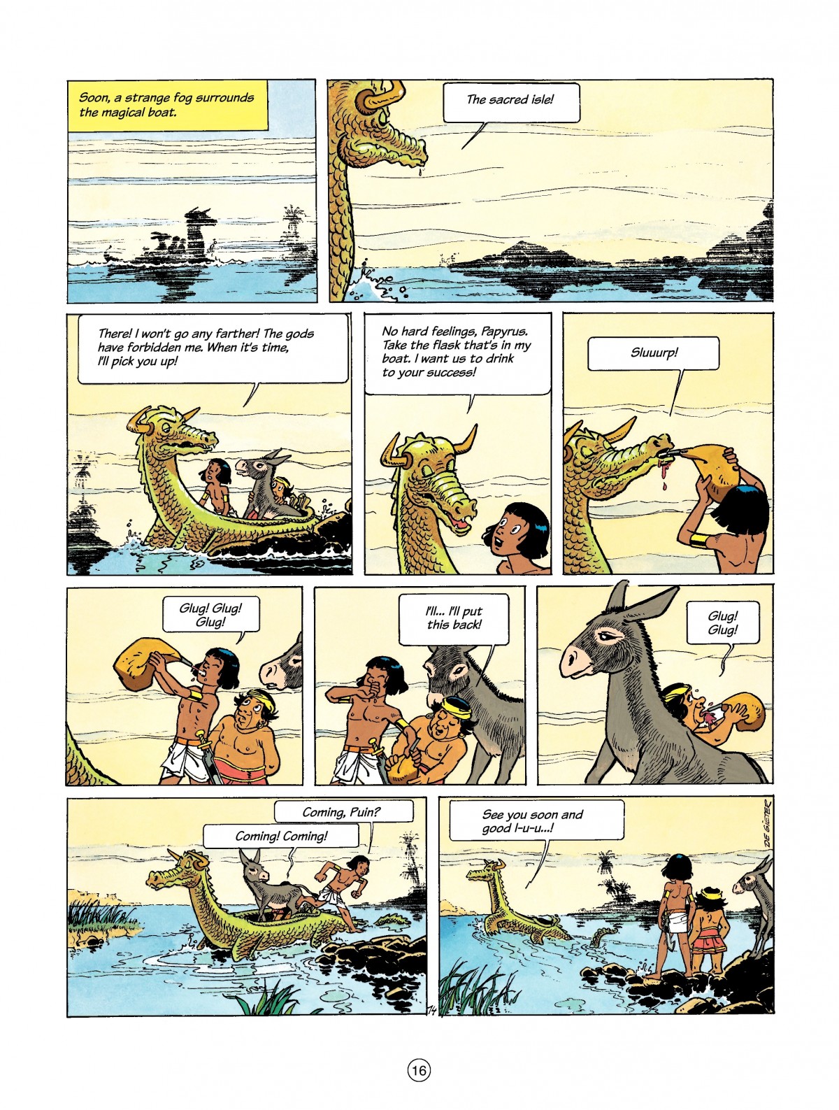 Read online Papyrus comic -  Issue #5 - 16