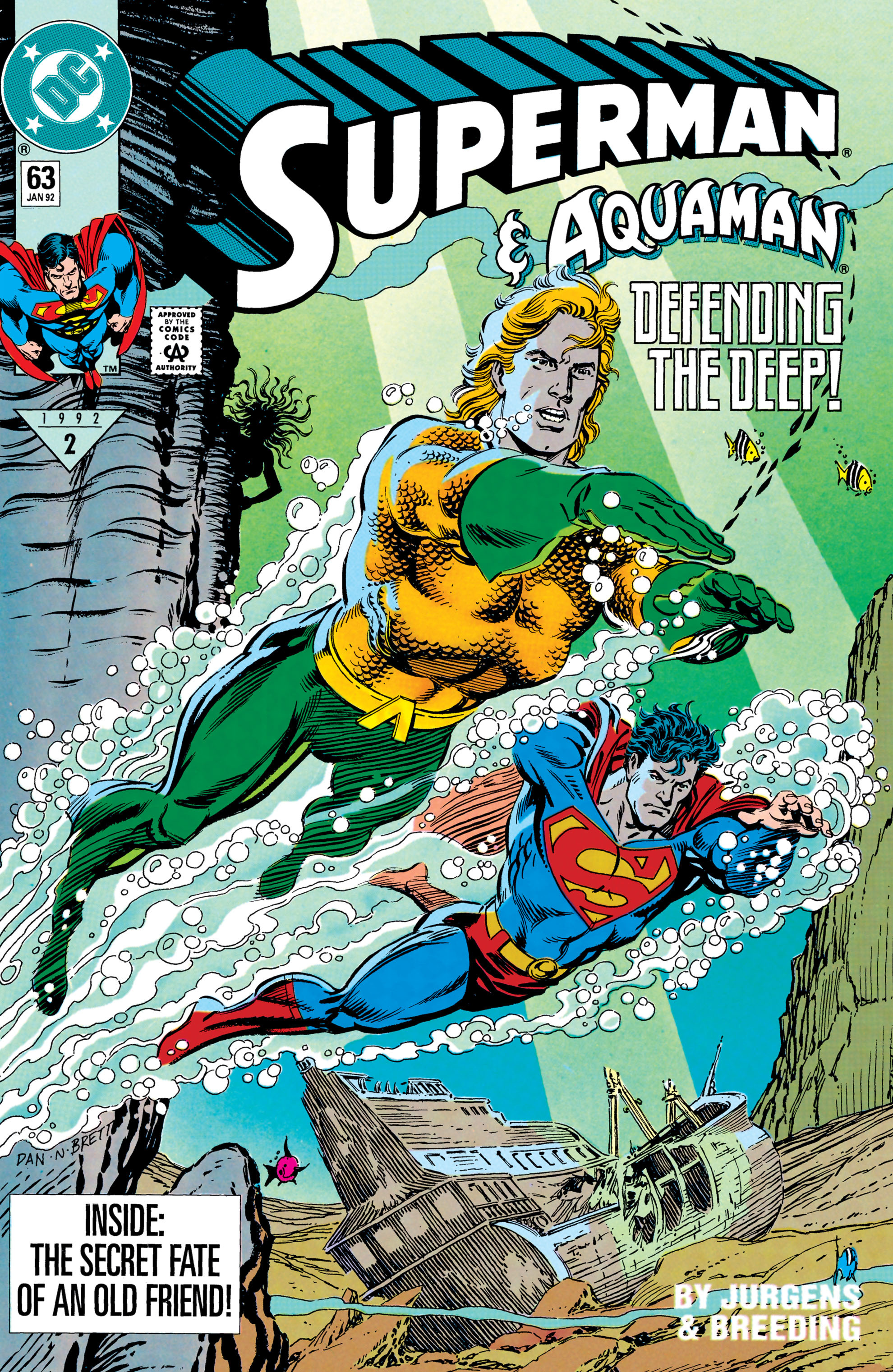 Read online Superman (1987) comic -  Issue #63 - 1