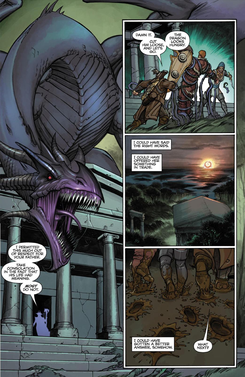 Read online Dragon Age: The Silent Grove comic -  Issue #4 - 9