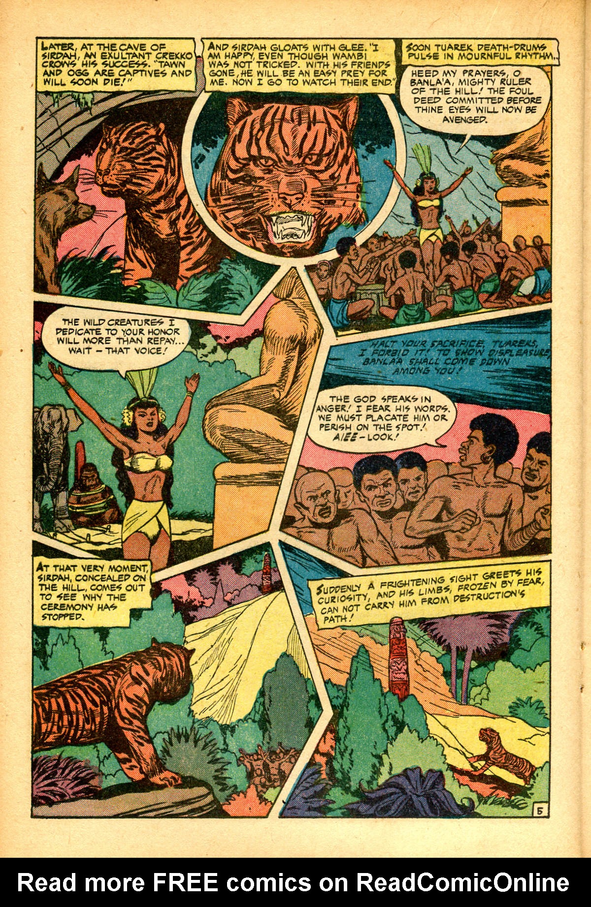 Read online Jungle Comics comic -  Issue #135 - 28