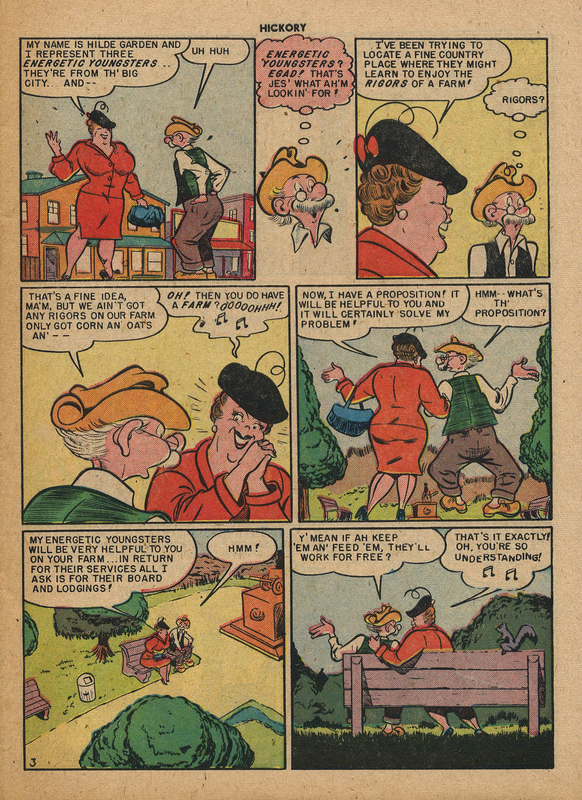 Read online Hickory comic -  Issue #4 - 5