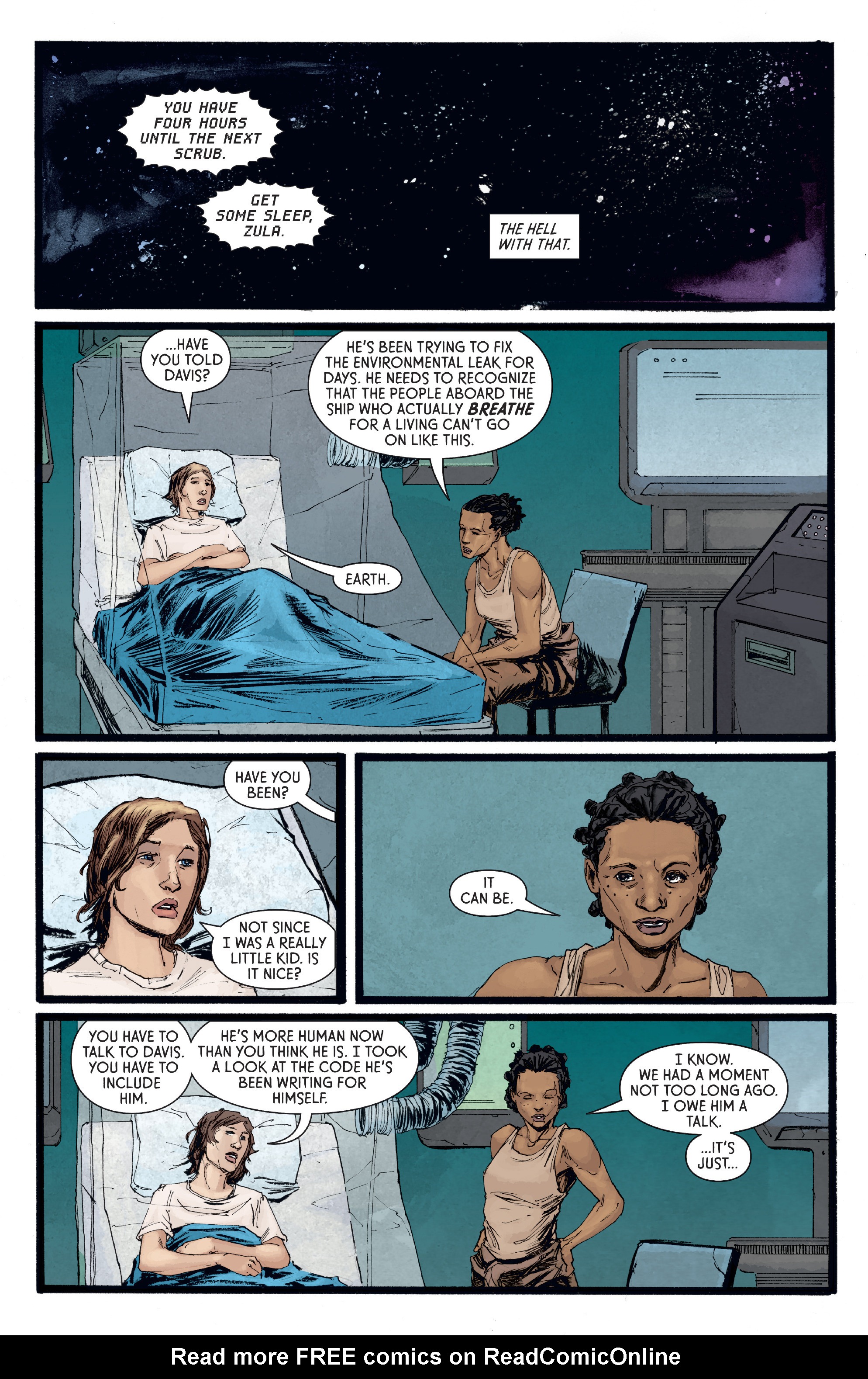 Read online Aliens: Defiance comic -  Issue #8 - 22