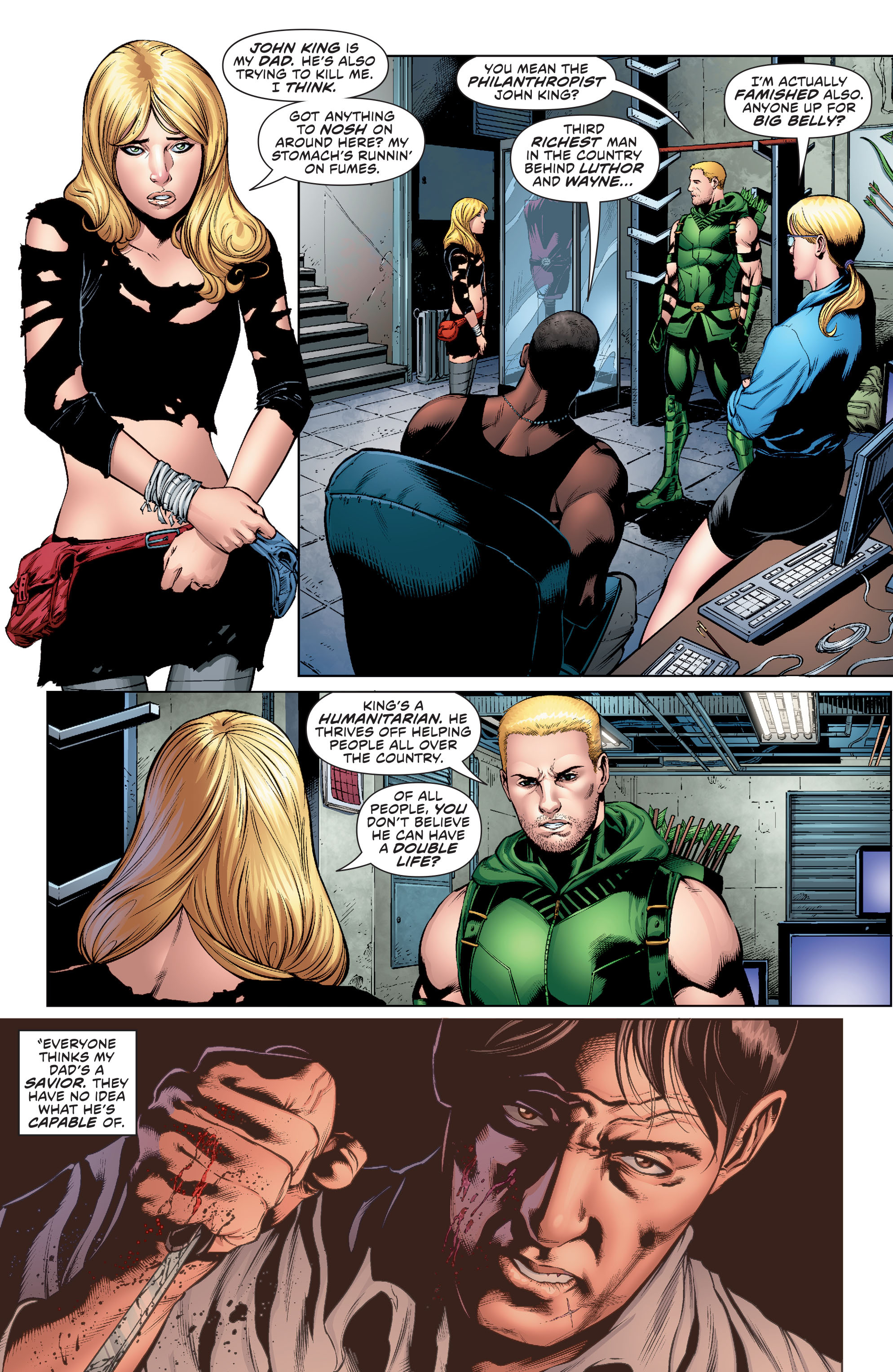 Read online Green Arrow (2011) comic -  Issue #37 - 9