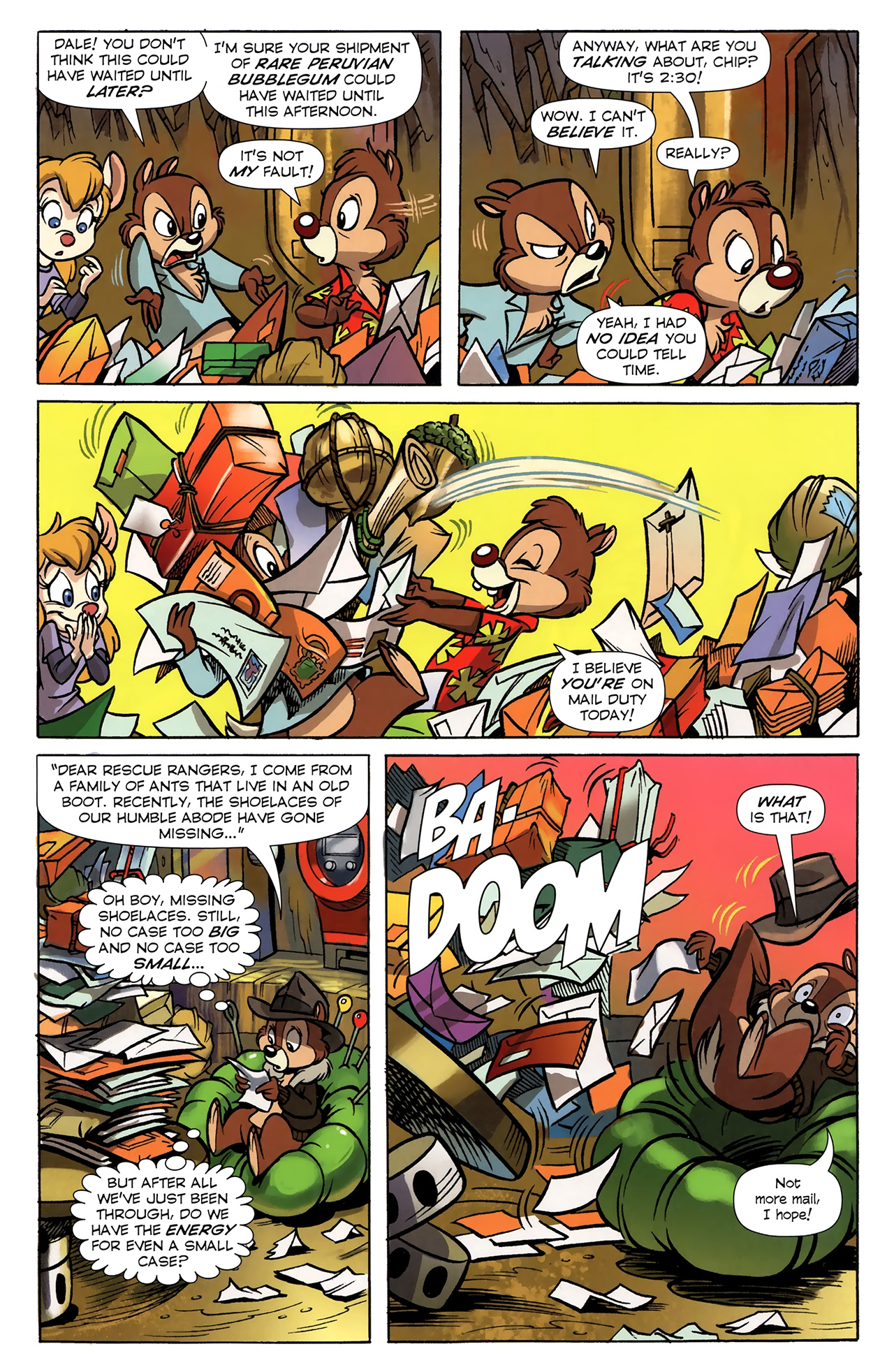 Read online Chip 'N' Dale Rescue Rangers comic -  Issue #5 - 6
