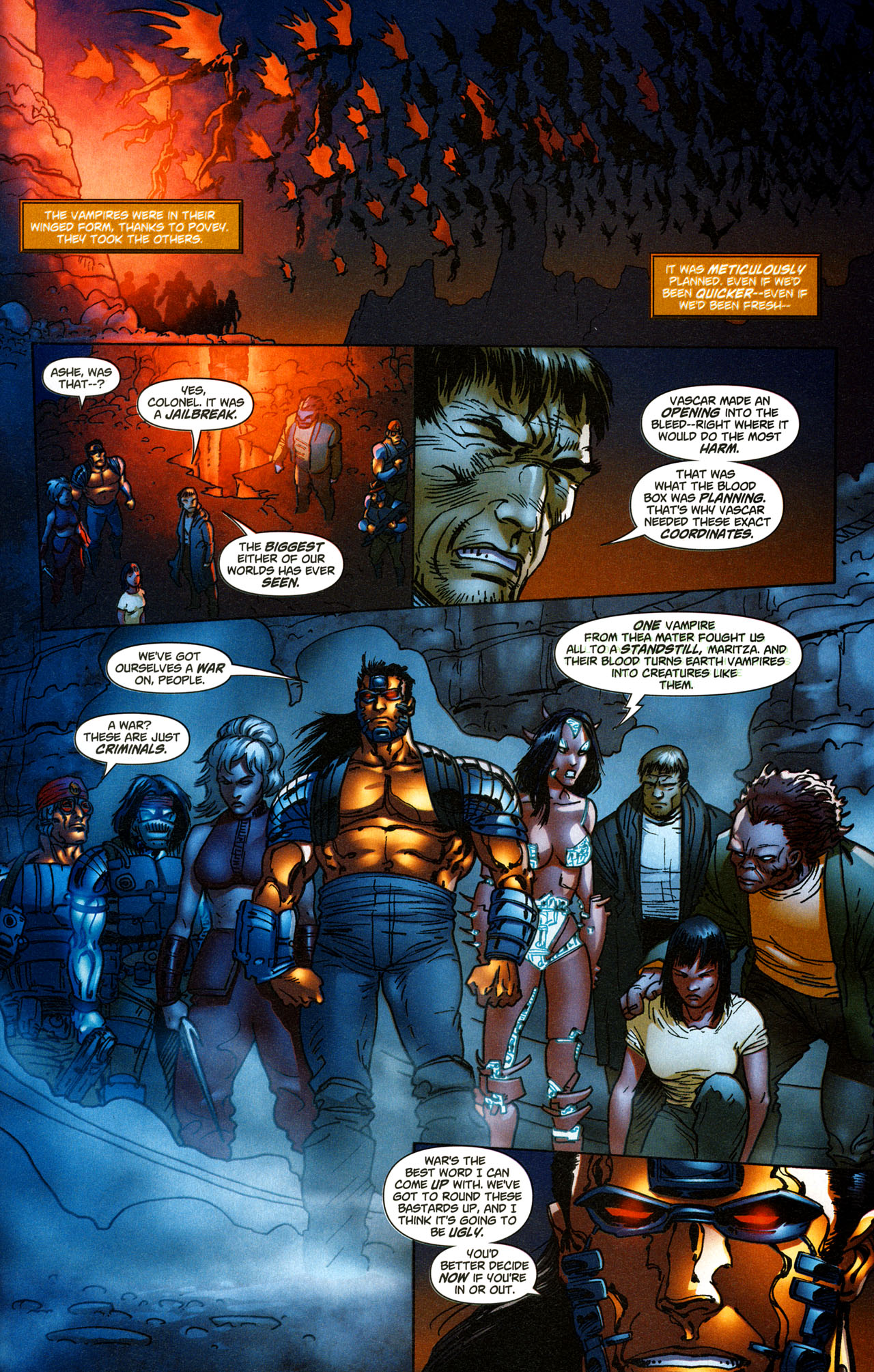 Read online Wetworks (2006) comic -  Issue #9 - 22