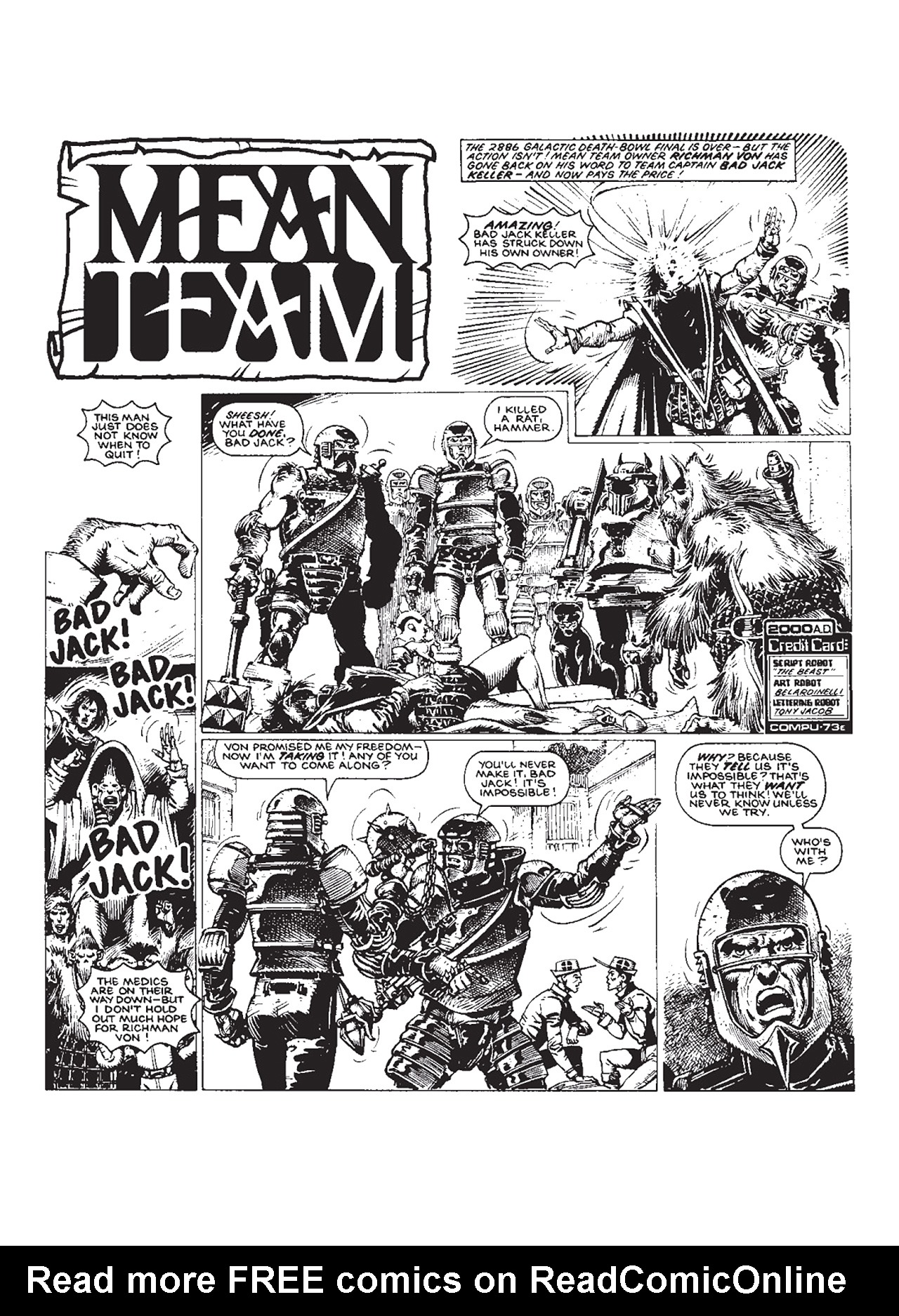 Read online Mean Team comic -  Issue # TPB - 92