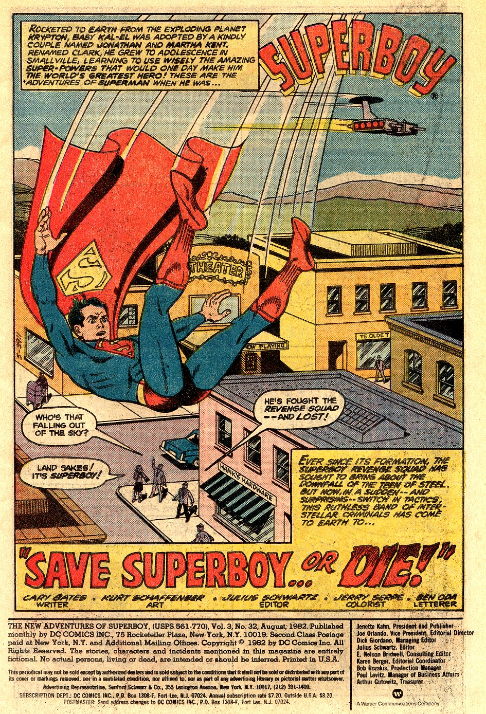 Read online The New Adventures of Superboy comic -  Issue #32 - 3