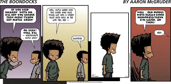 Read online The Boondocks Collection comic -  Issue # Year 2002 - 181