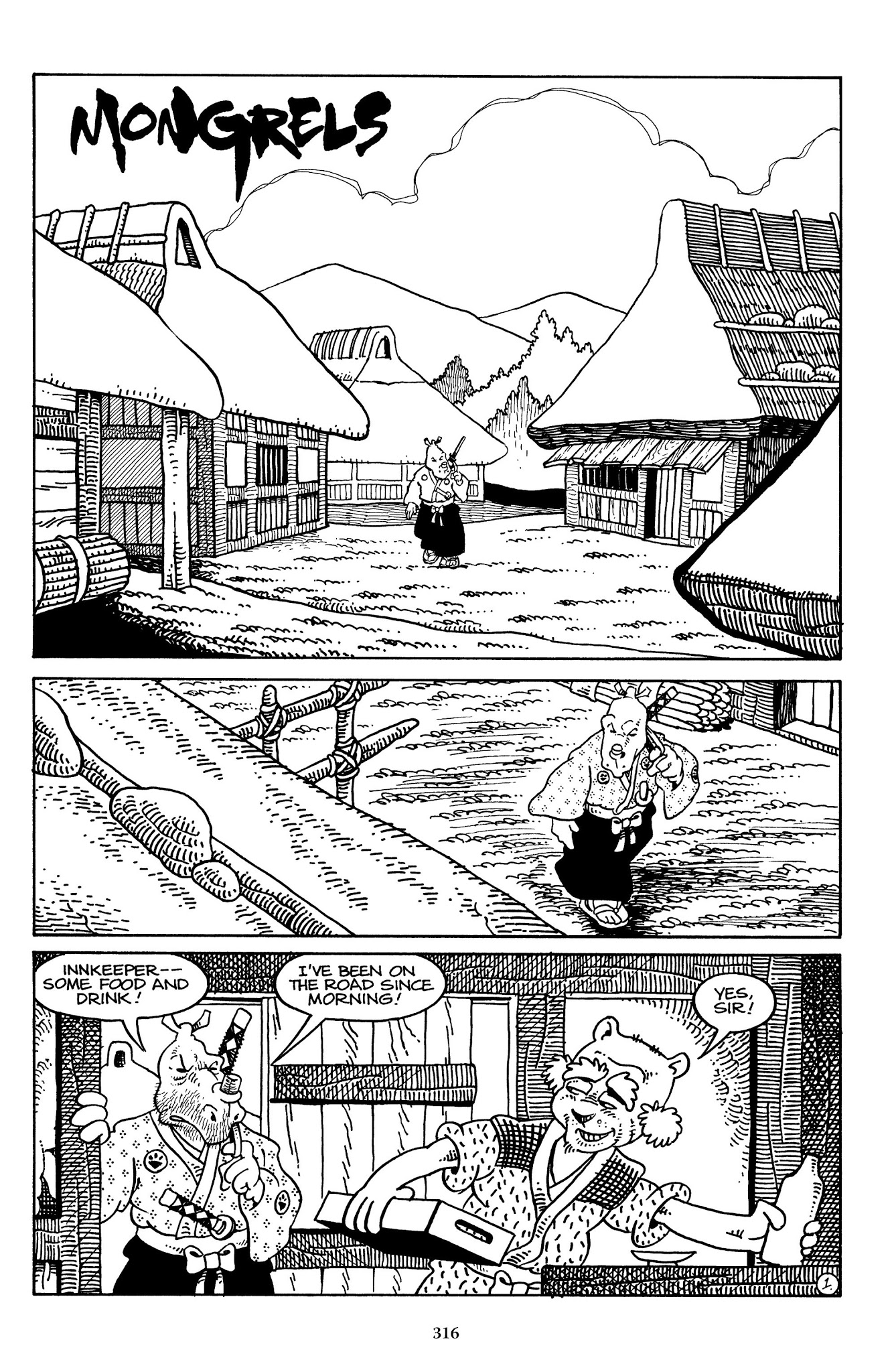 Read online The Usagi Yojimbo Saga comic -  Issue # TPB 1 - 309