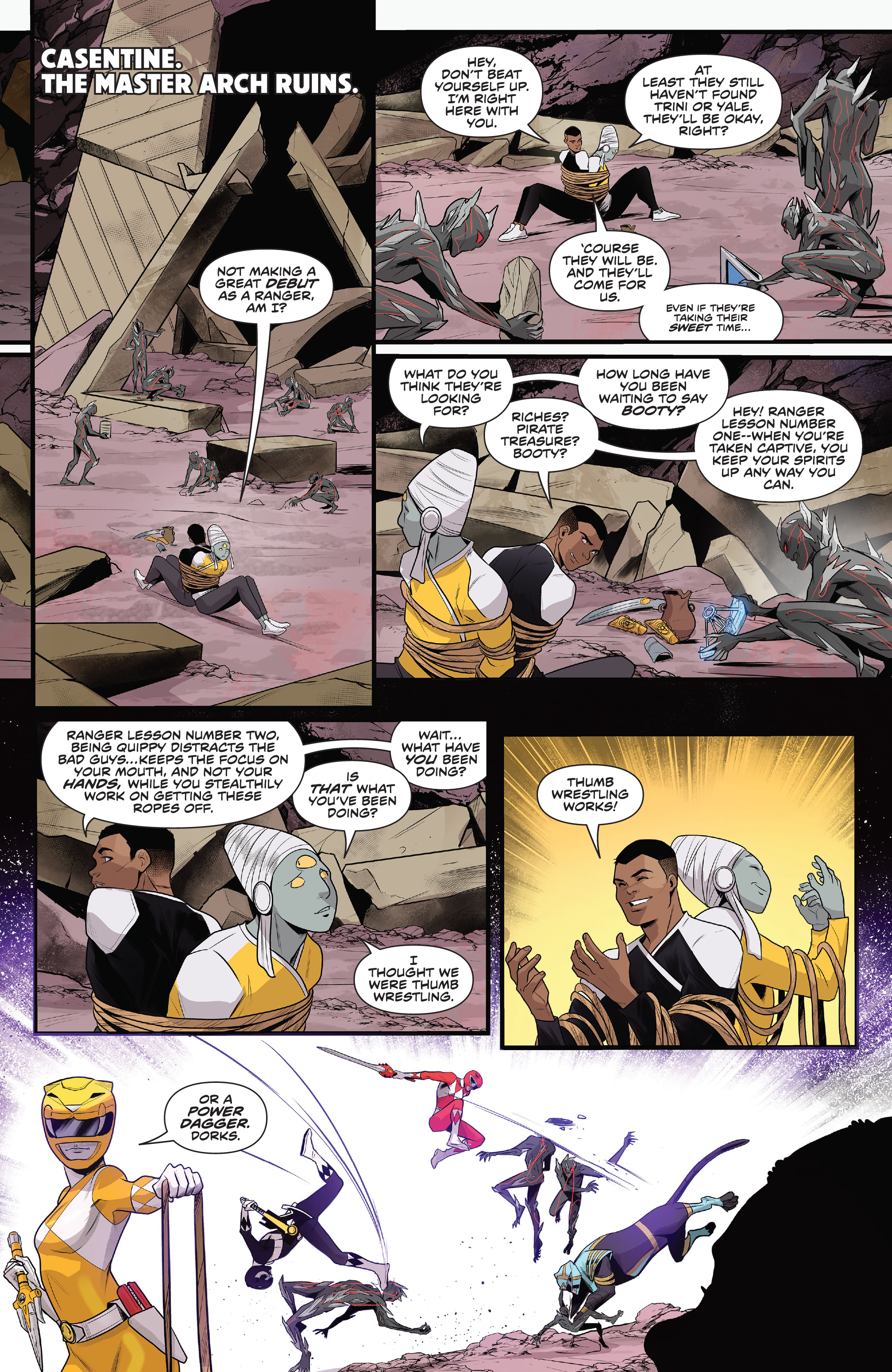 Read online Mighty Morphin Power Rangers comic -  Issue #105 - 20
