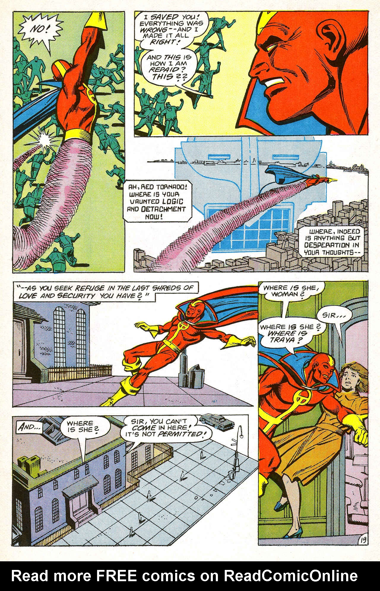 Read online Red Tornado (1985) comic -  Issue #2 - 26